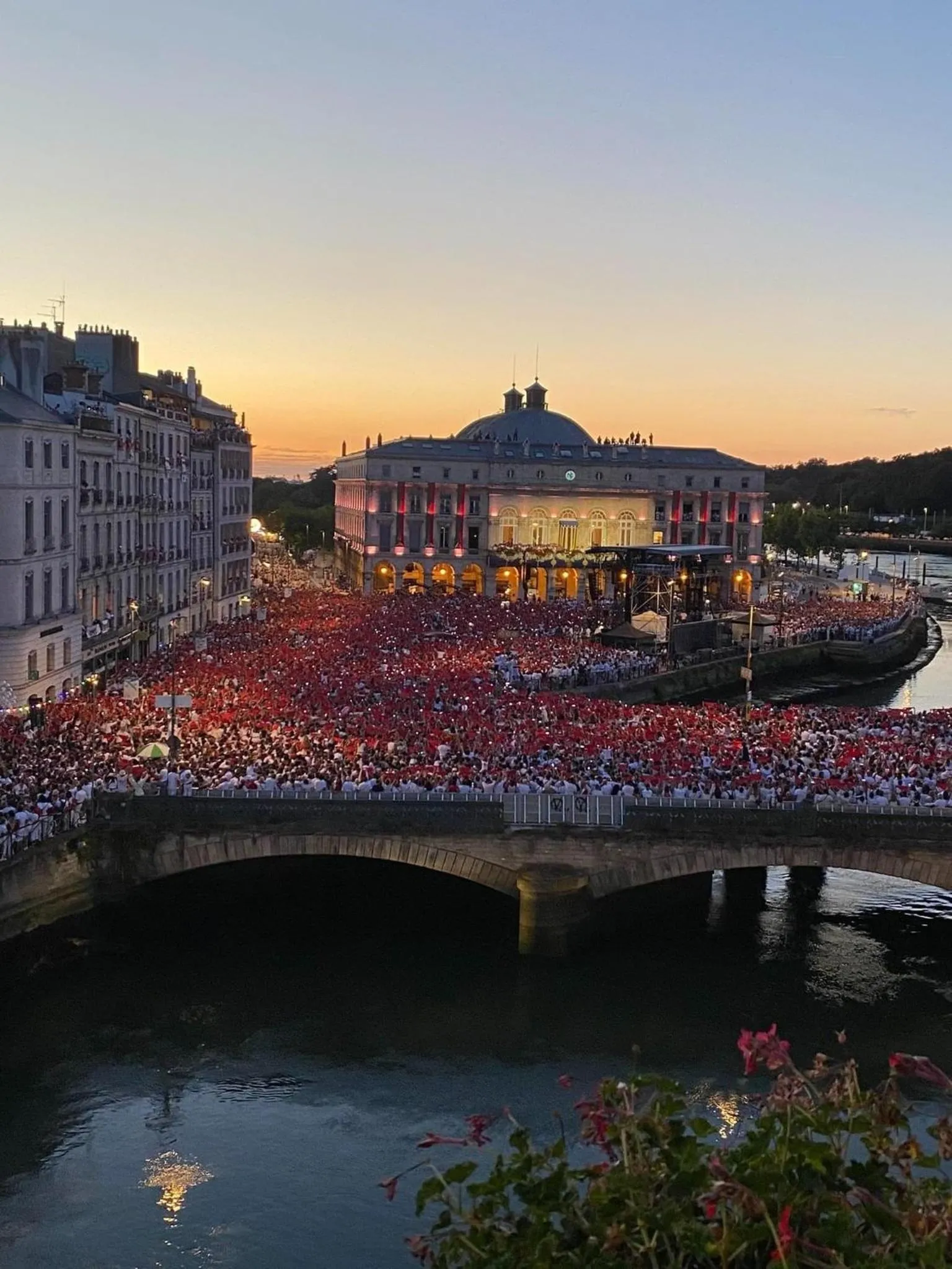 Bird's eye view in Baionakoa Résidence