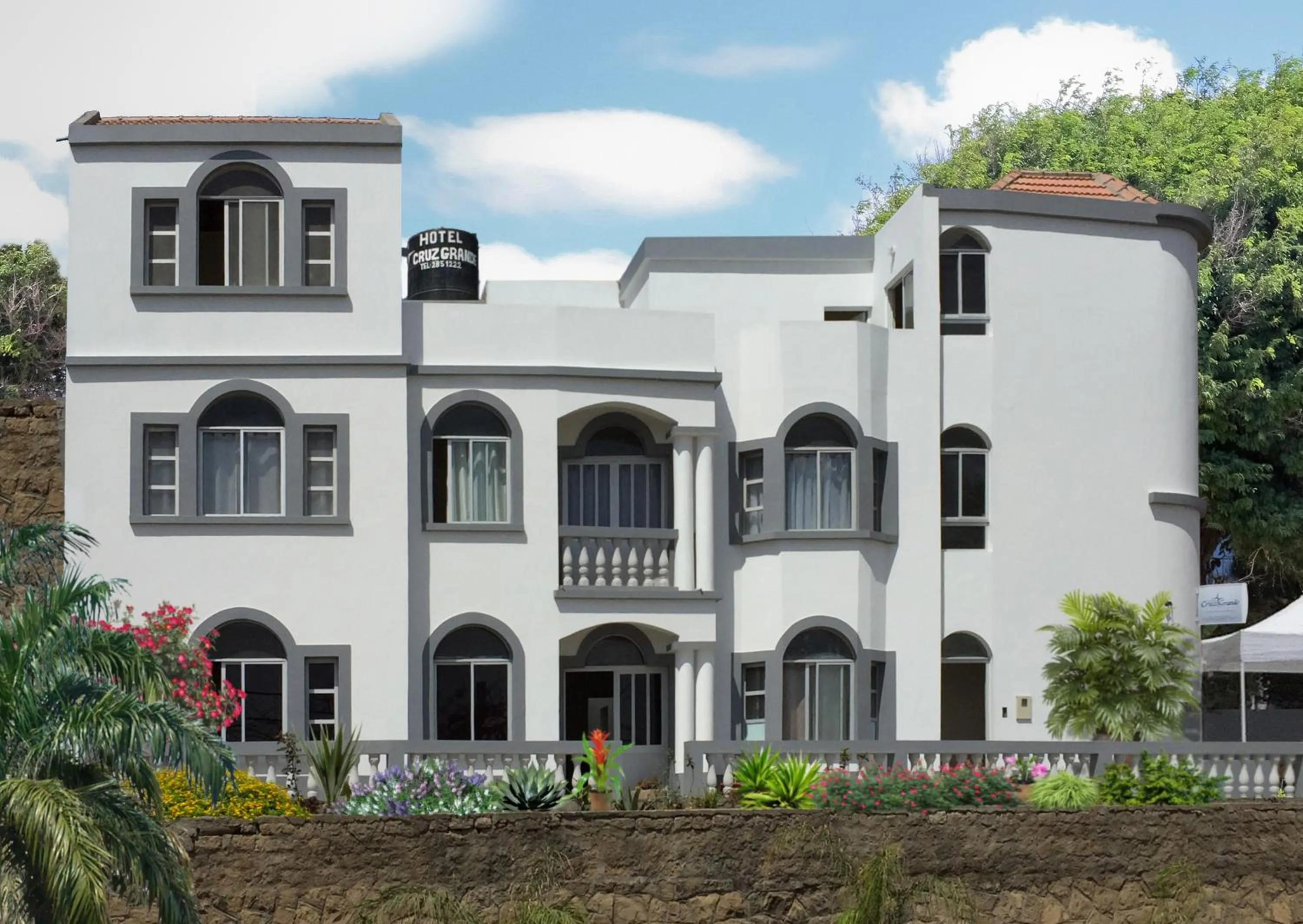 Facade/entrance in Hotel Cruz Grande-Brava