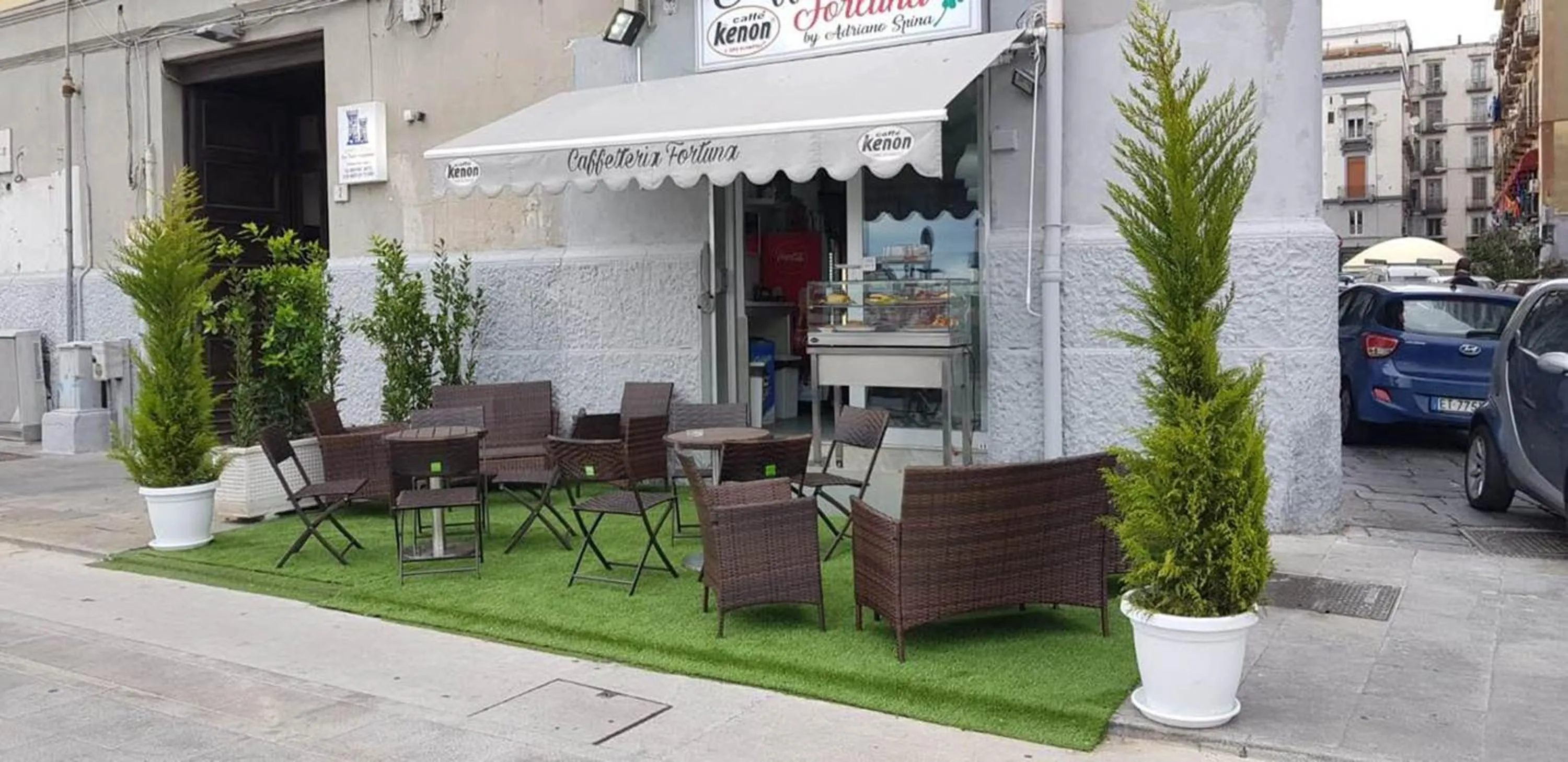 Italian breakfast in Le Torri Aragonesi