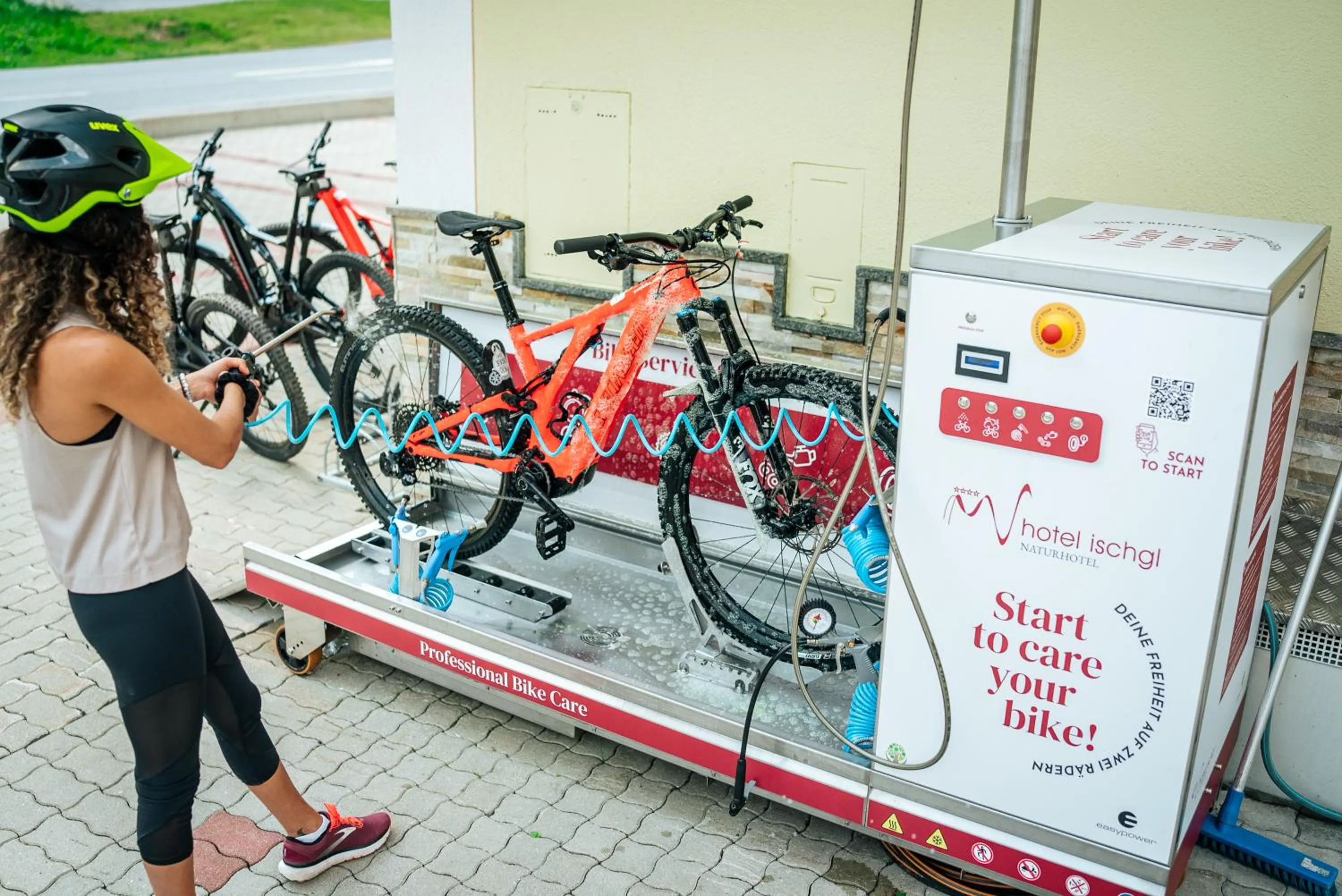 Cycling in Hotel Ischgl