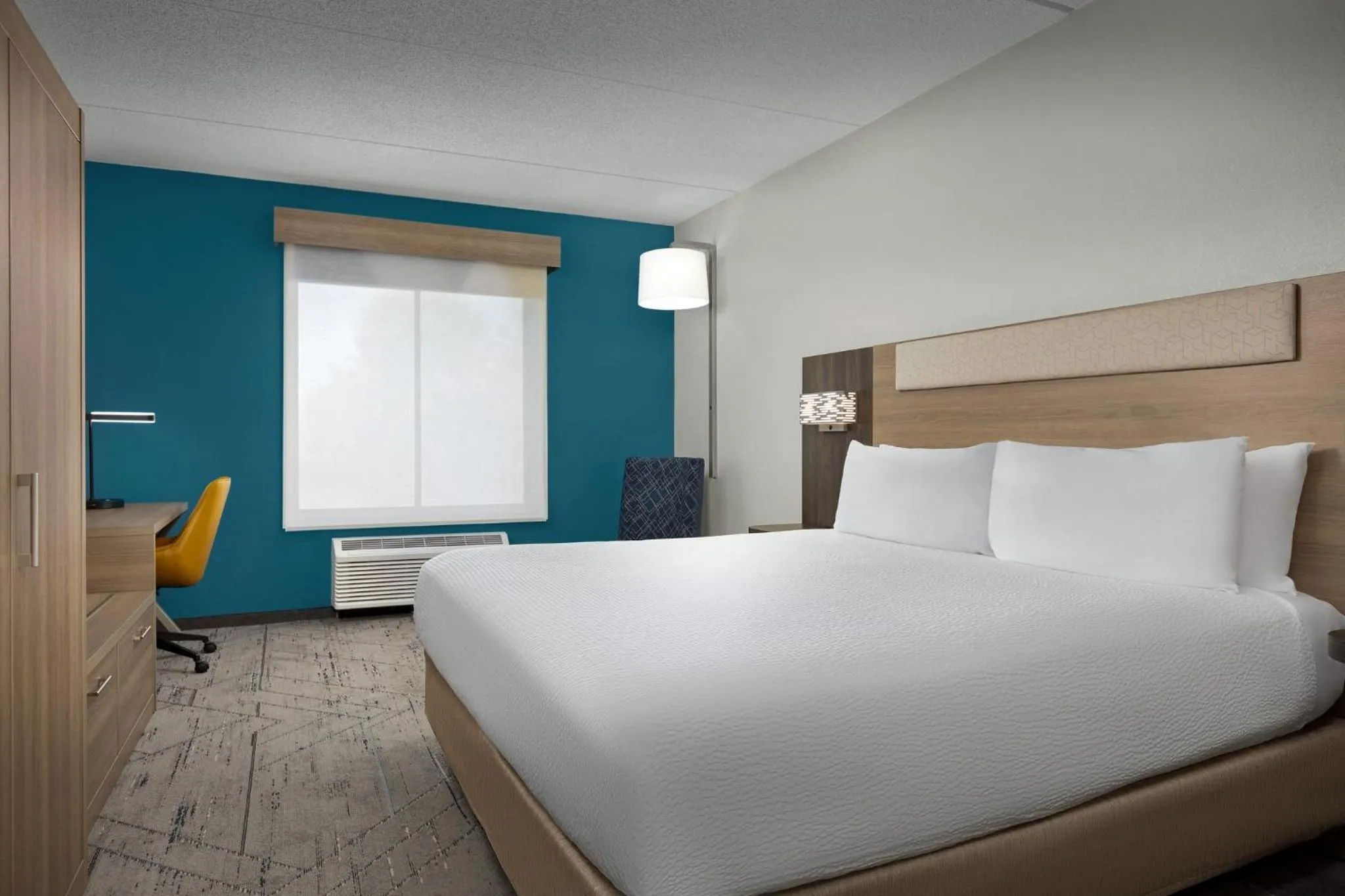 Photo of the whole room, Bed in Holiday Inn Express Hotel & Suites Greensboro - Airport Area by IHG