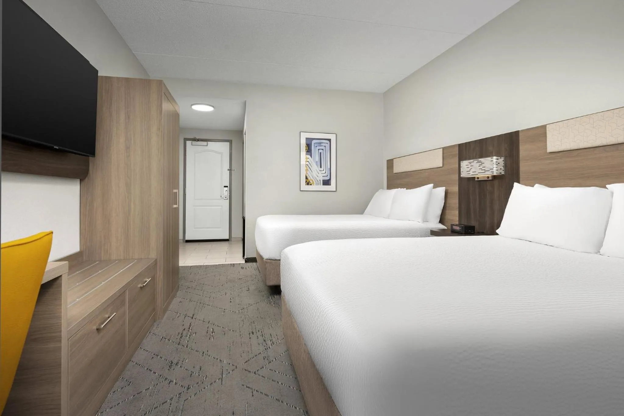 Photo of the whole room, Bed in Holiday Inn Express Hotel & Suites Greensboro - Airport Area by IHG