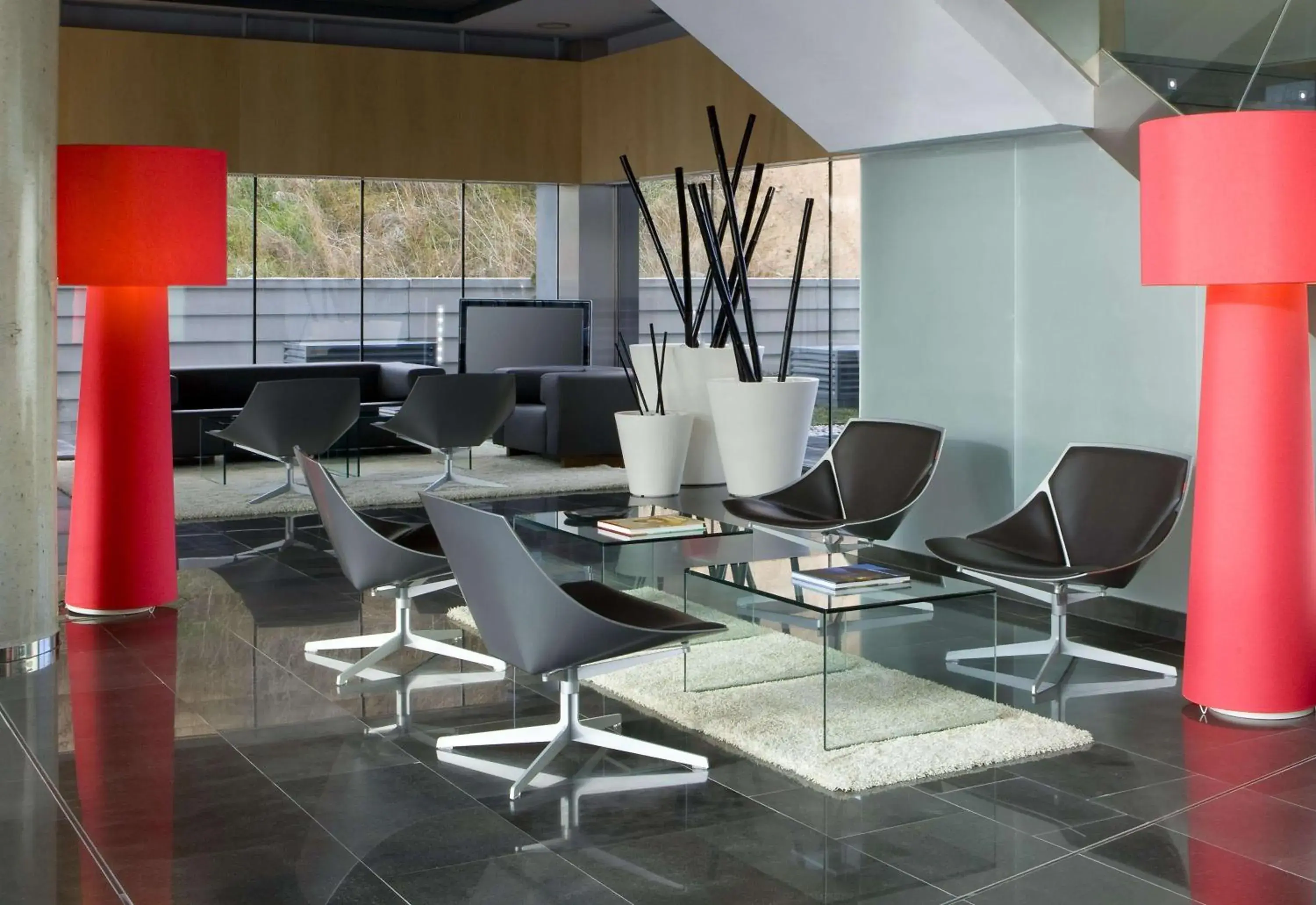 Lobby or reception in NH Madrid Las Tablas Lobby or reception in NH Madrid Las Tablas