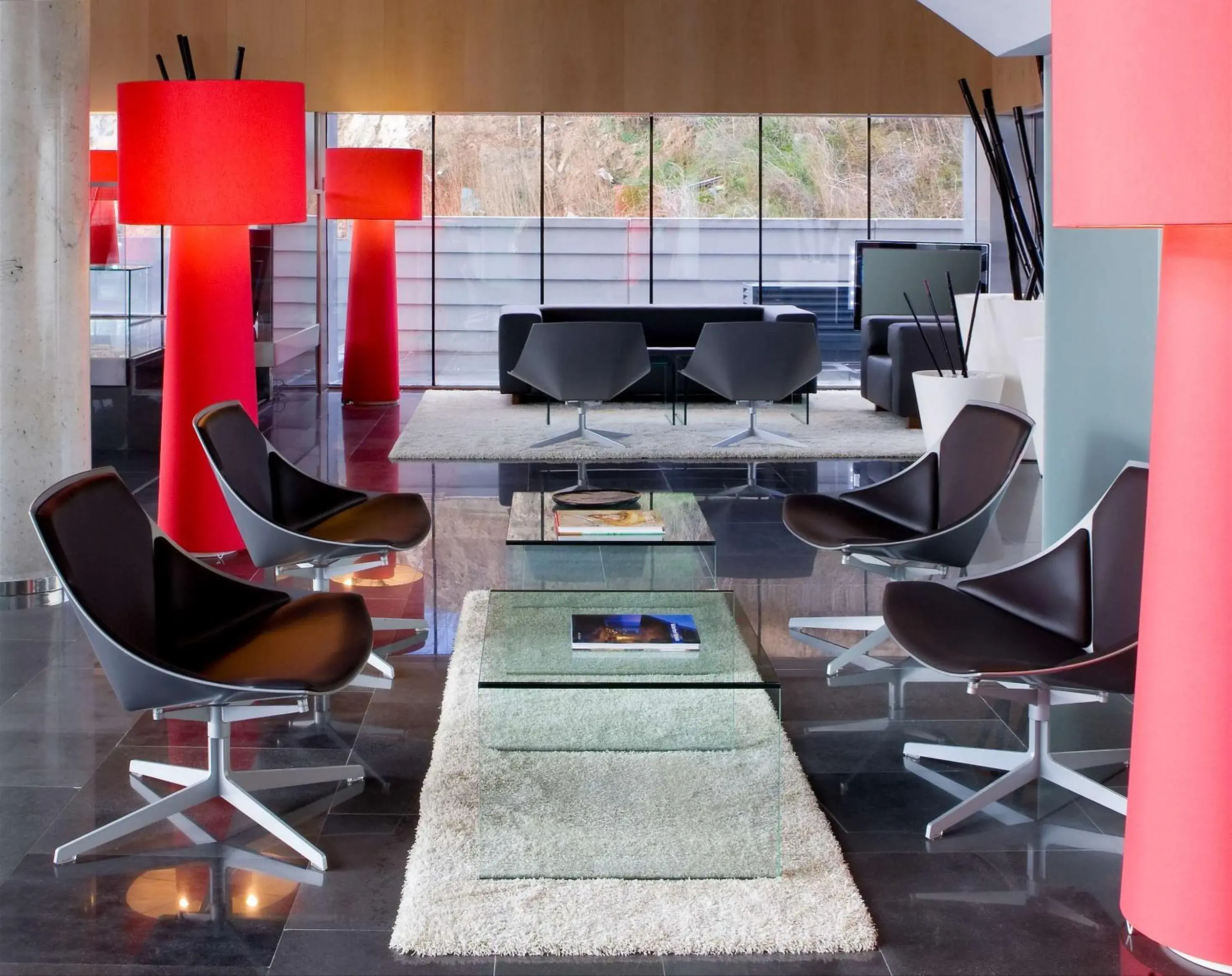 Lobby or reception in NH Madrid Las Tablas Lobby or reception in NH Madrid Las Tablas