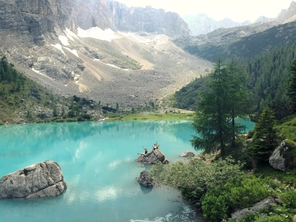 Lake view in Pension Panorama