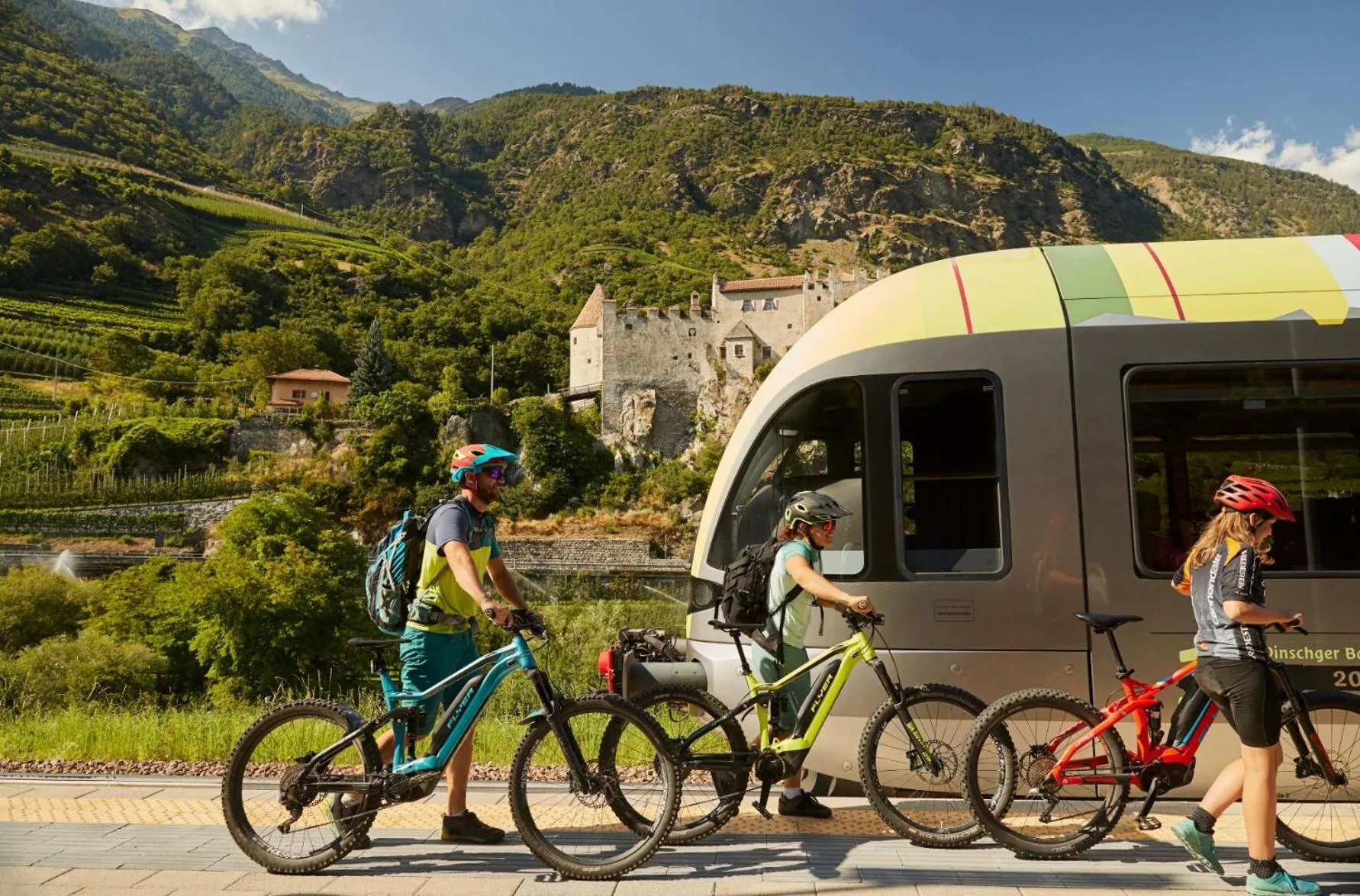 Cycling in Pension Panorama