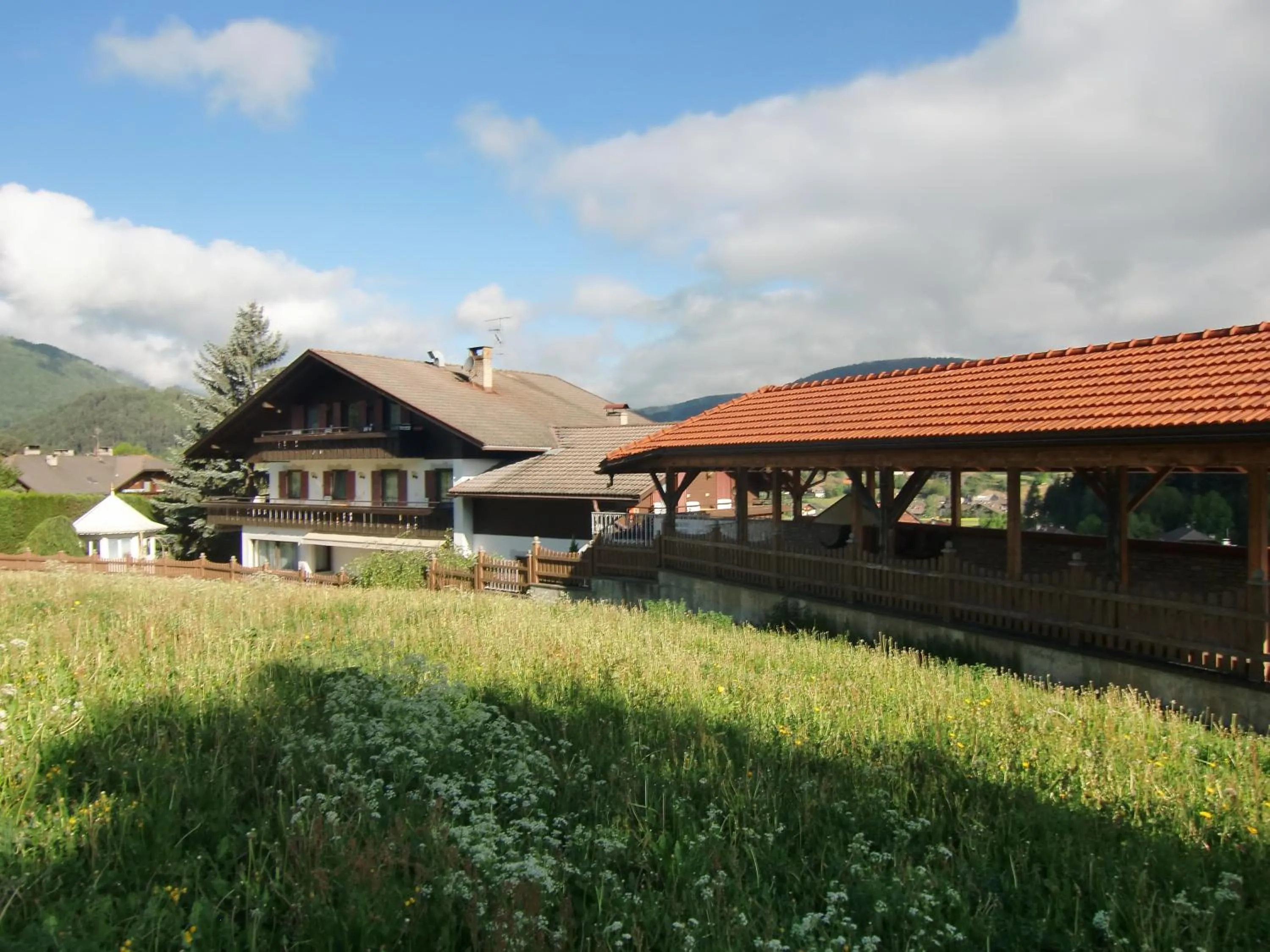 Facade/entrance in Pension Panorama