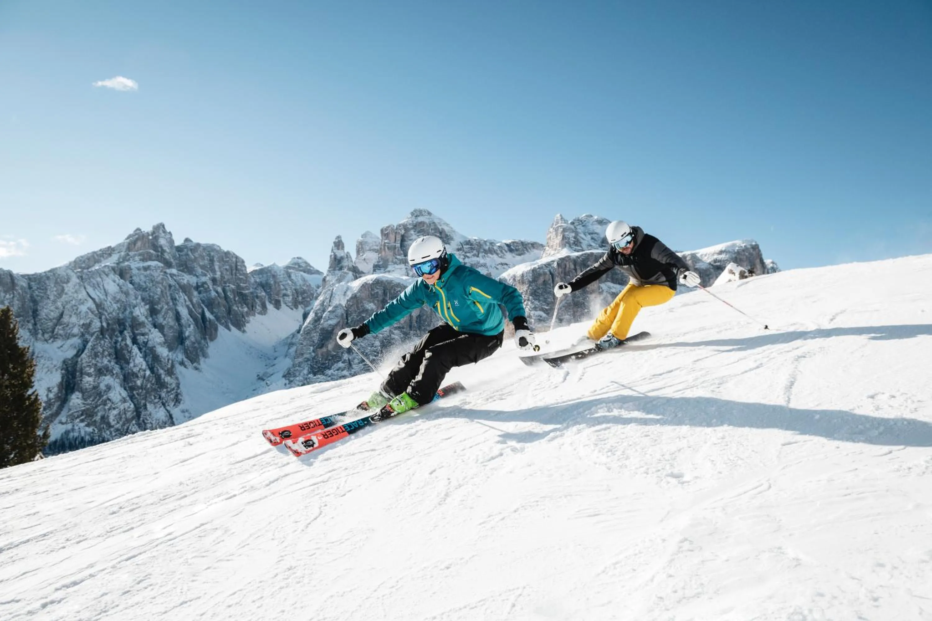 Skiing in Pension Panorama