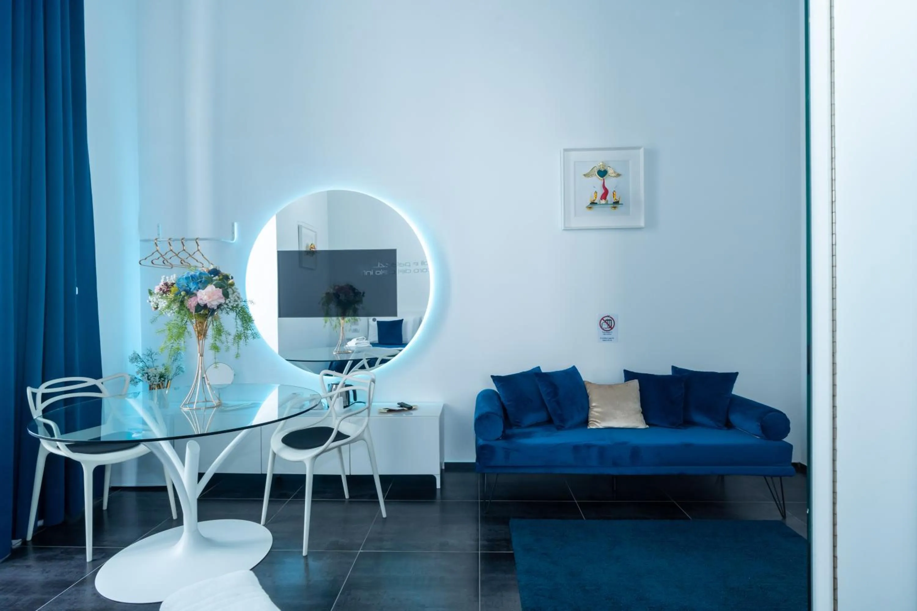 Bed in Skyhouse Chiaia