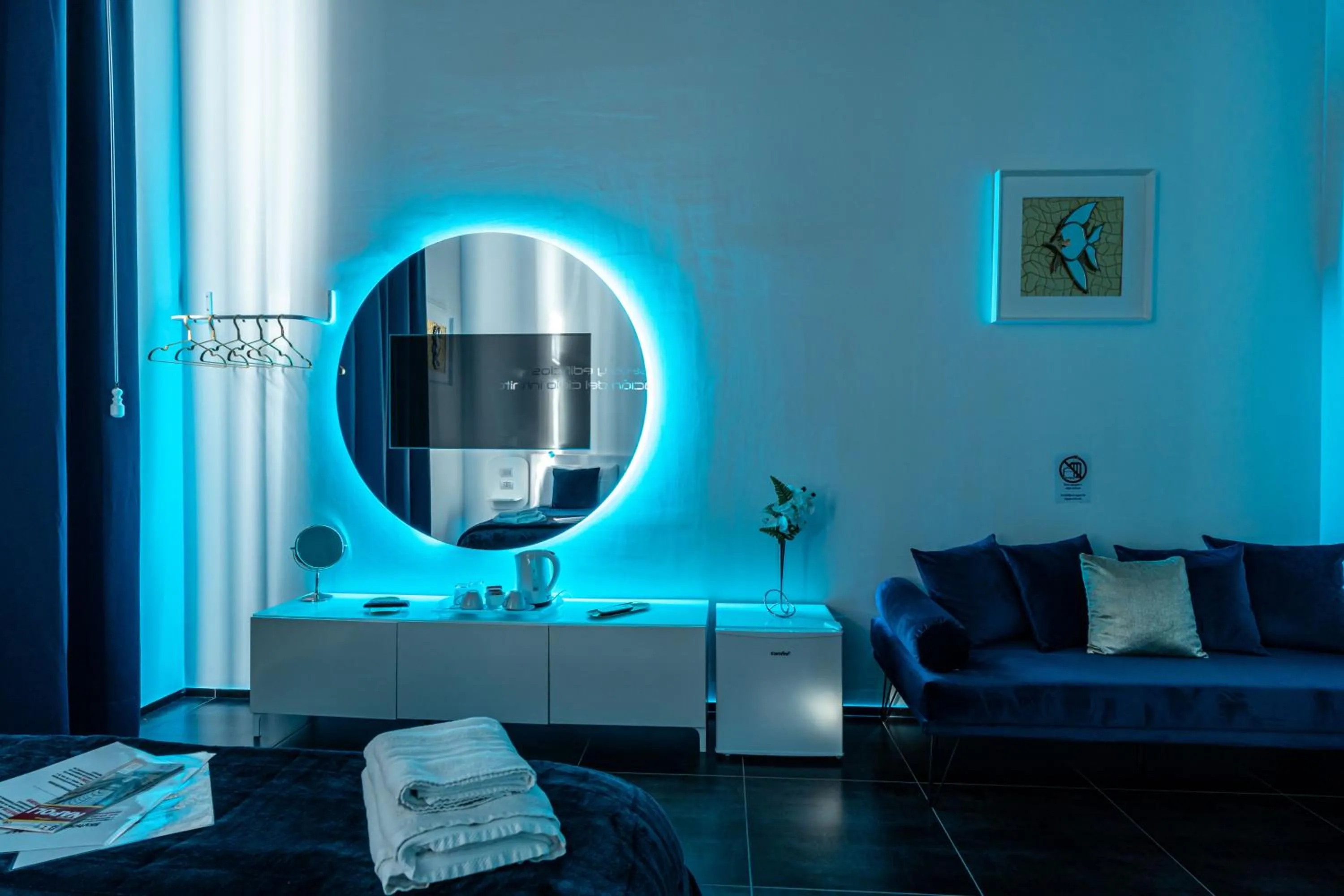 Bed in Skyhouse Chiaia