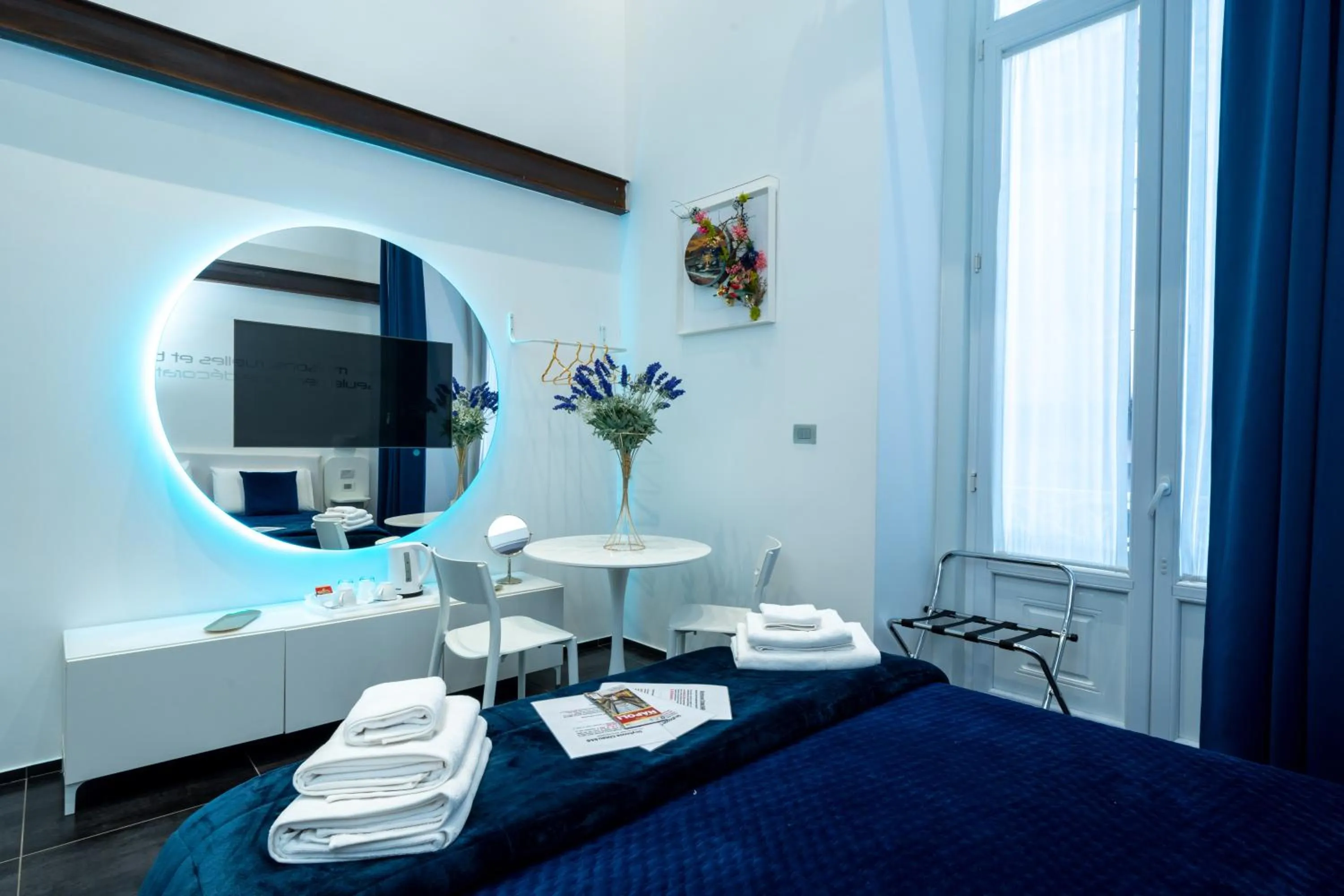 Bed in Skyhouse Chiaia