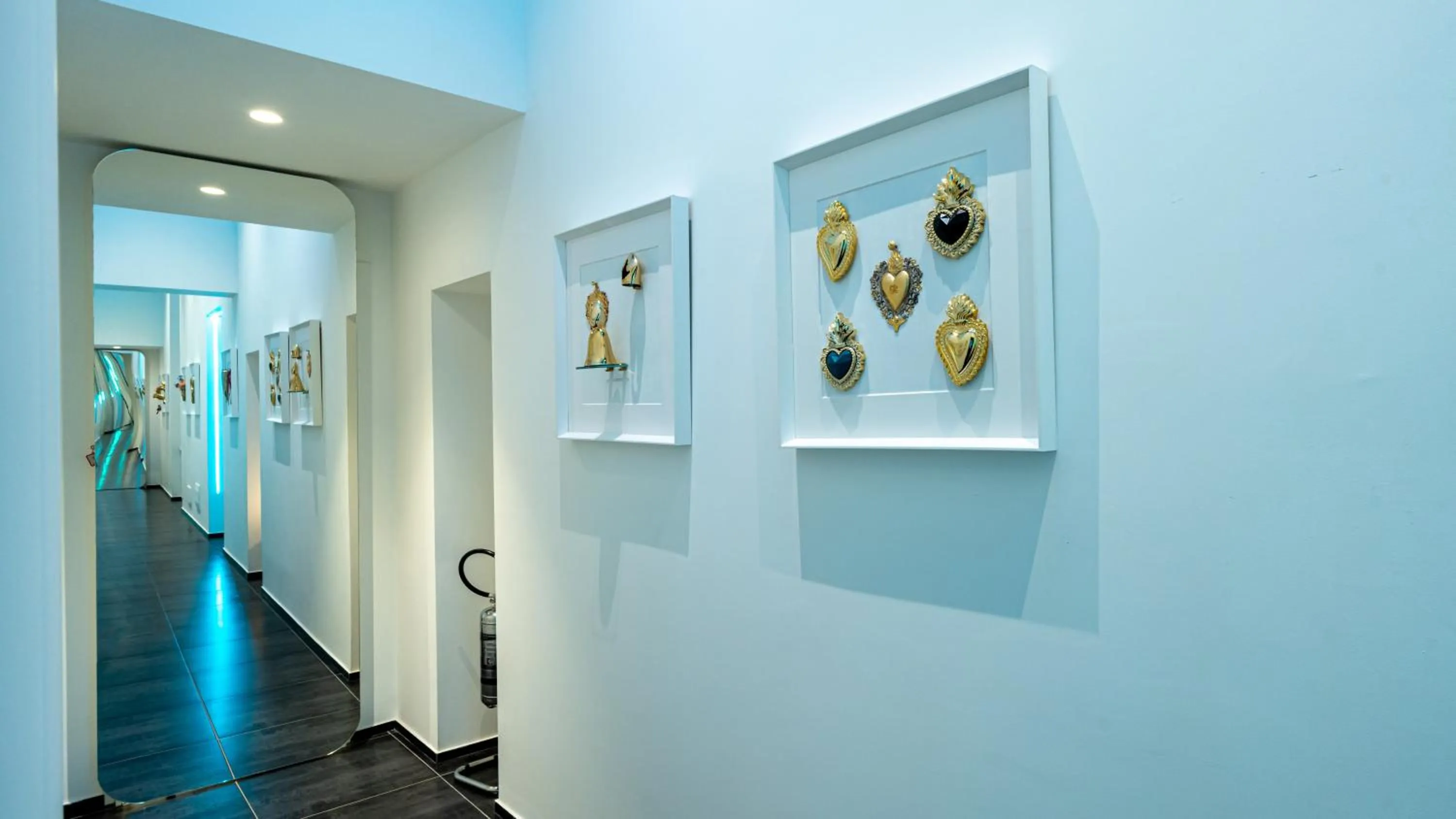 Decorative detail in Skyhouse Chiaia