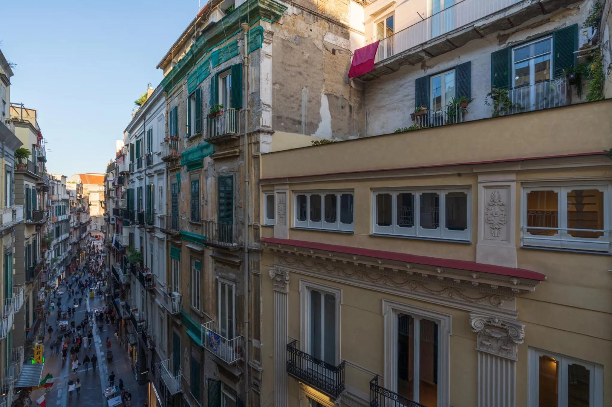 City view in Skyhouse Chiaia