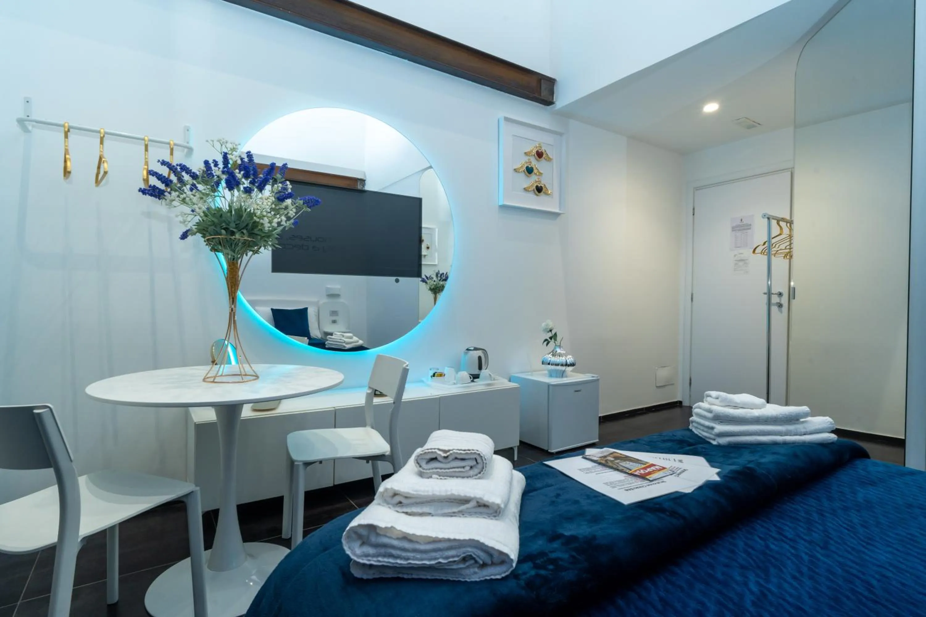 Bed in Skyhouse Chiaia