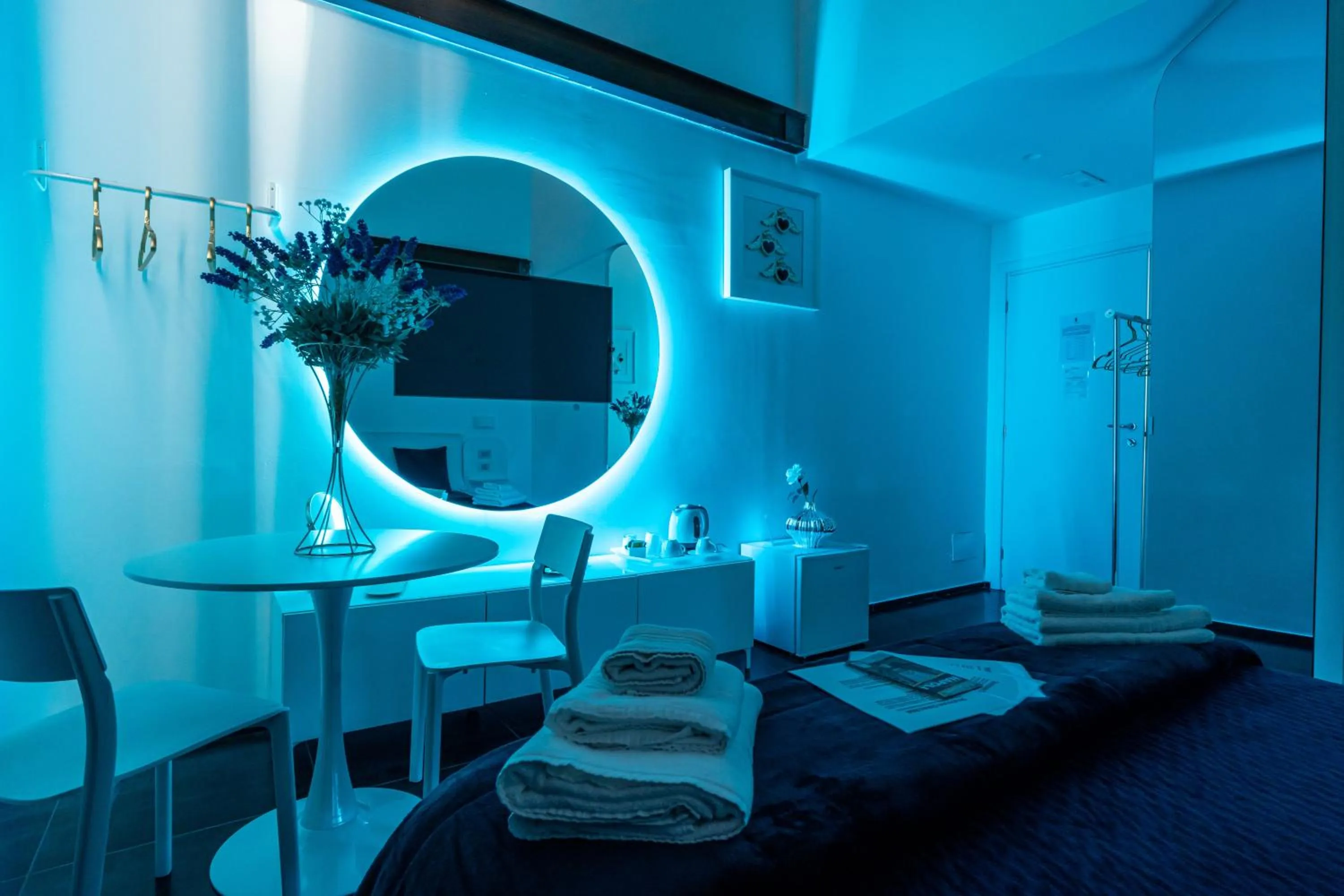 Bed in Skyhouse Chiaia