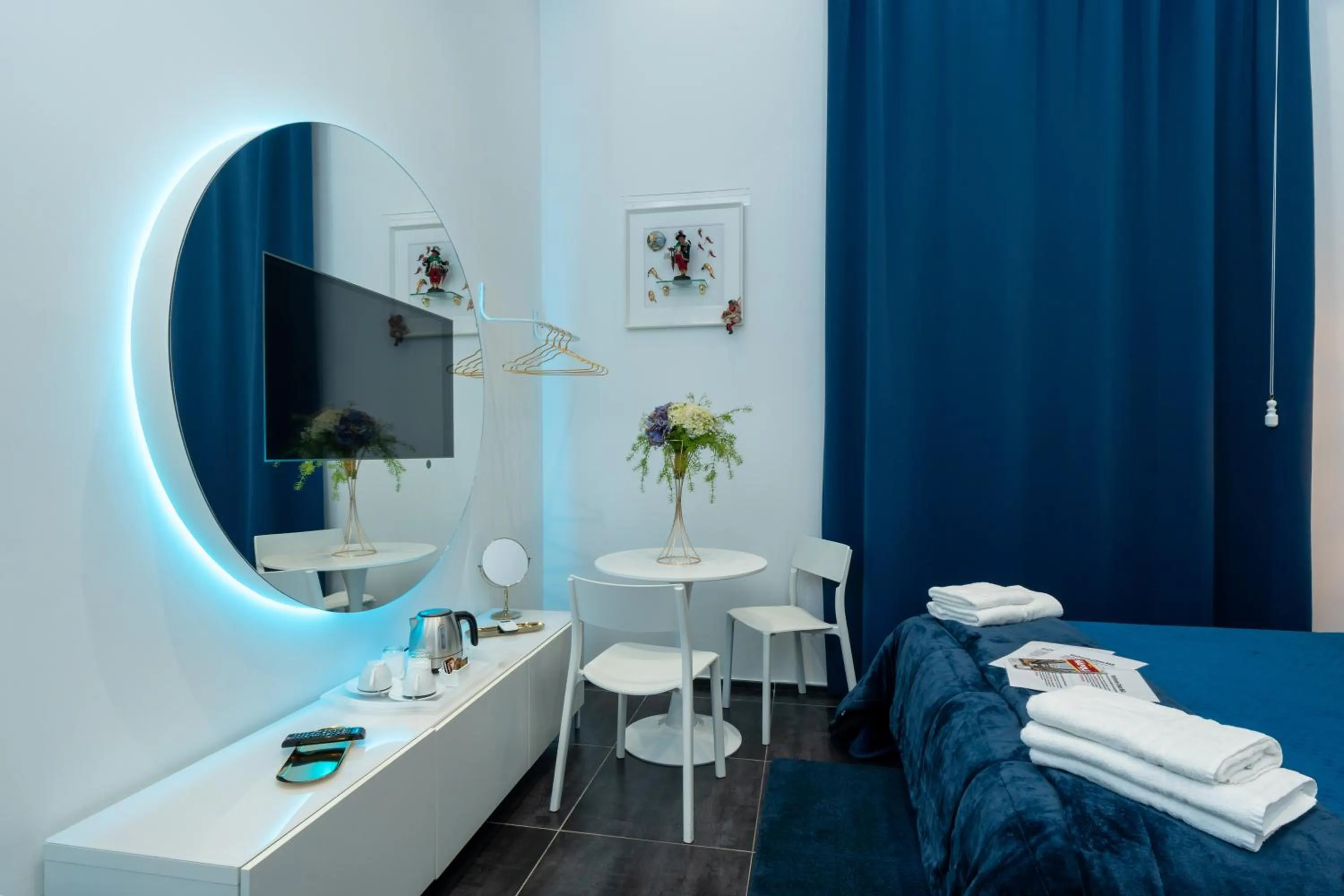 Bed in Skyhouse Chiaia