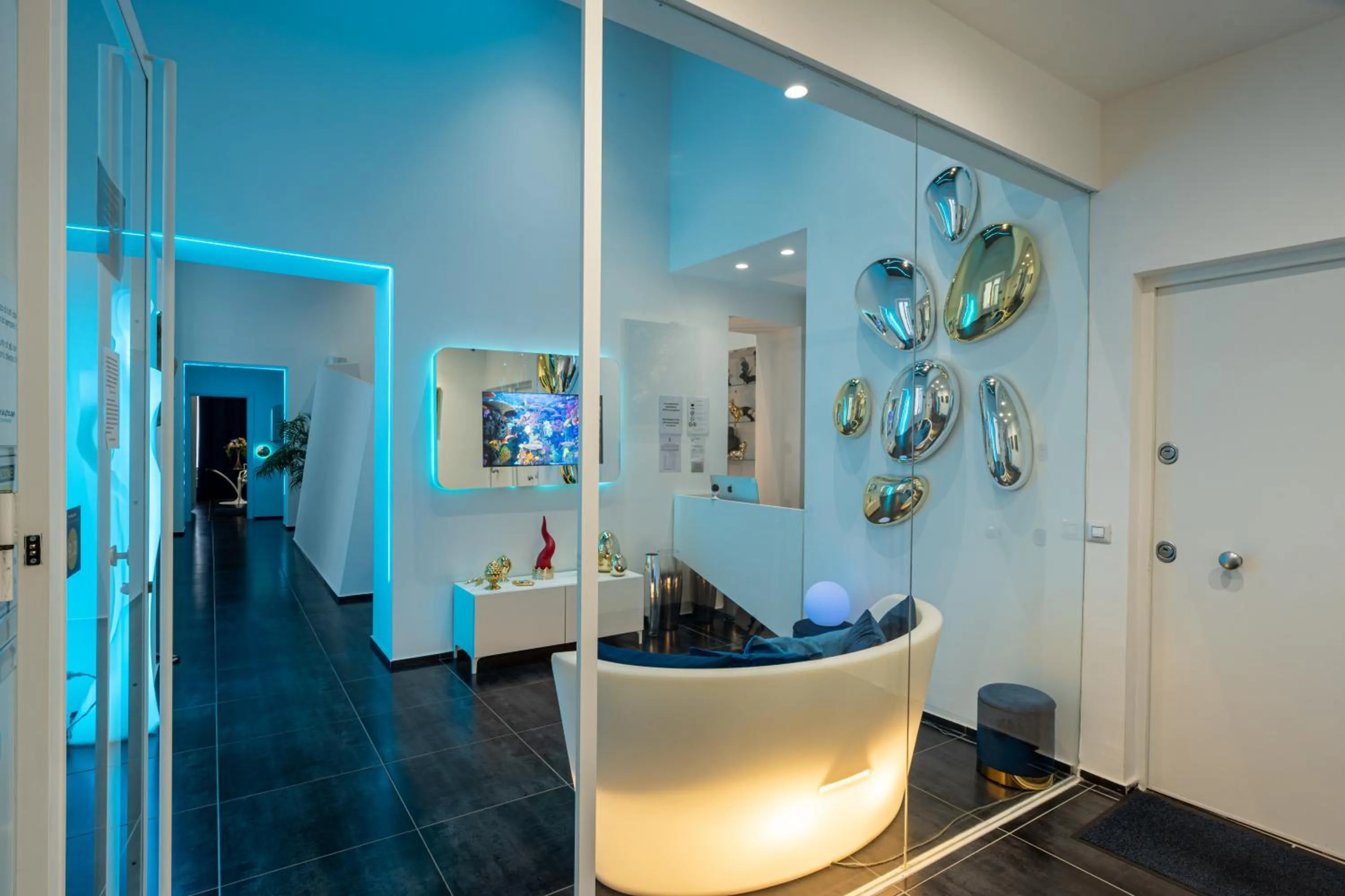 Lobby or reception in Skyhouse Chiaia