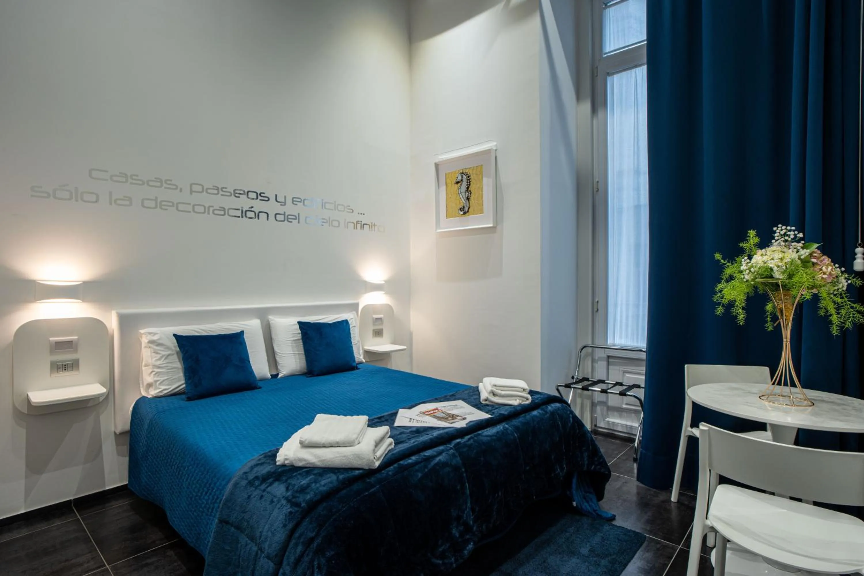 Bed in Skyhouse Chiaia