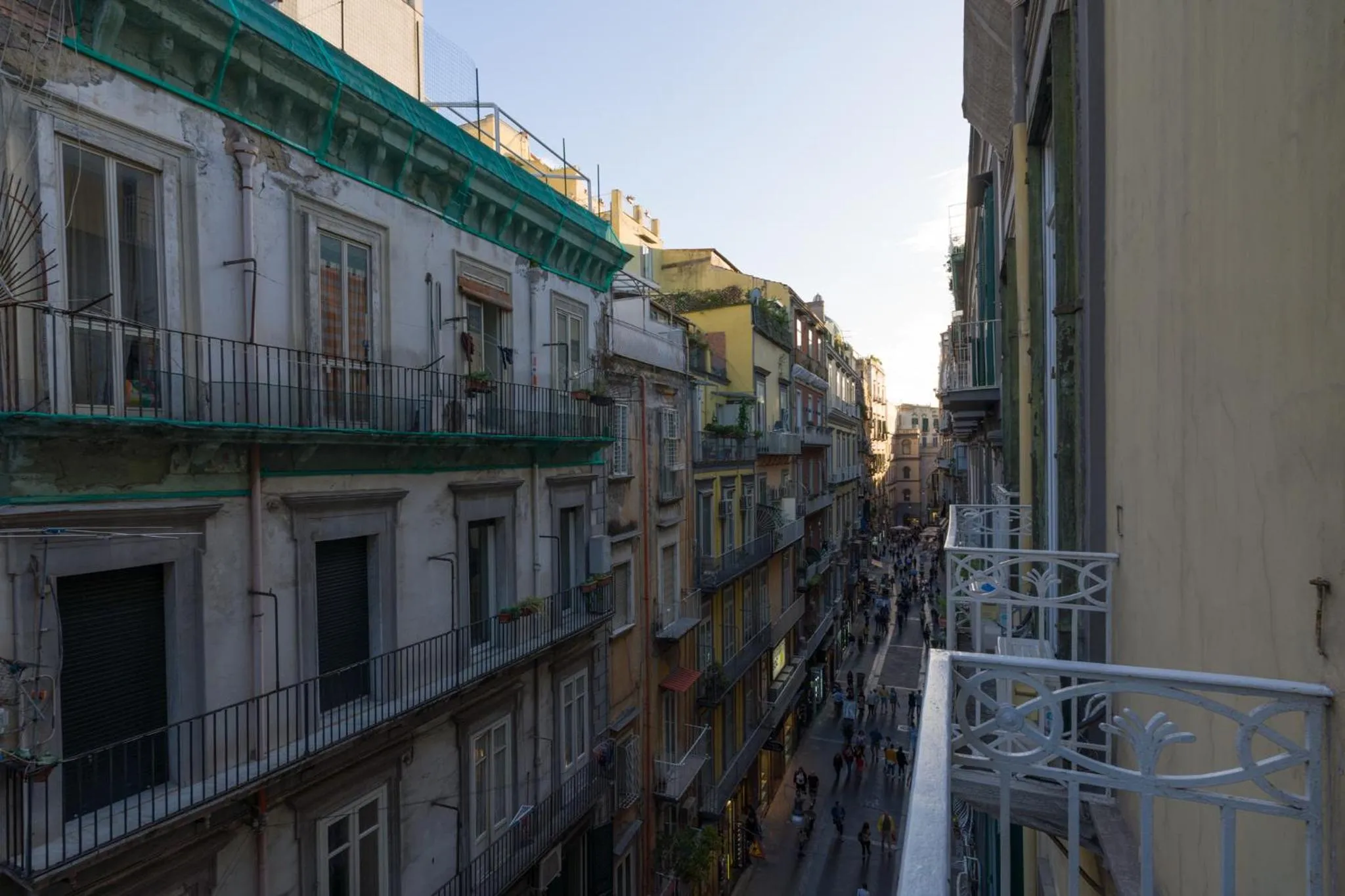 City view in Skyhouse Chiaia