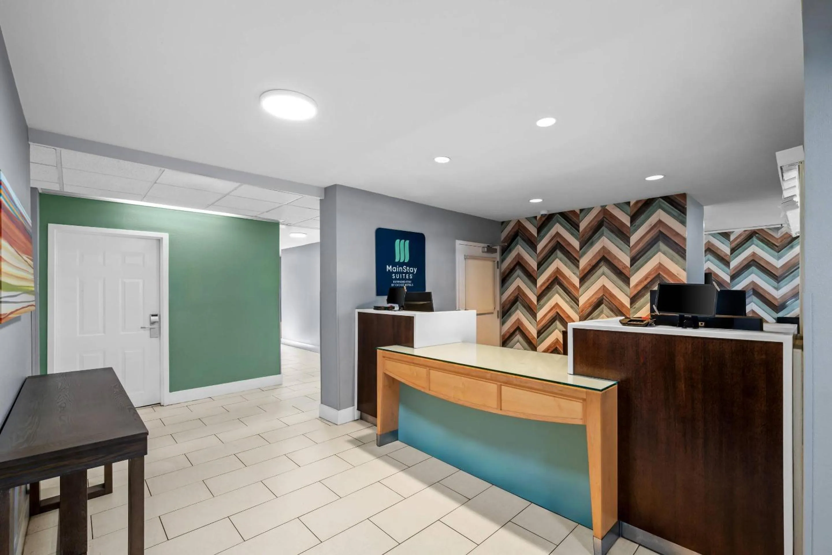 Lobby or reception in MainStay Suites Greensboro