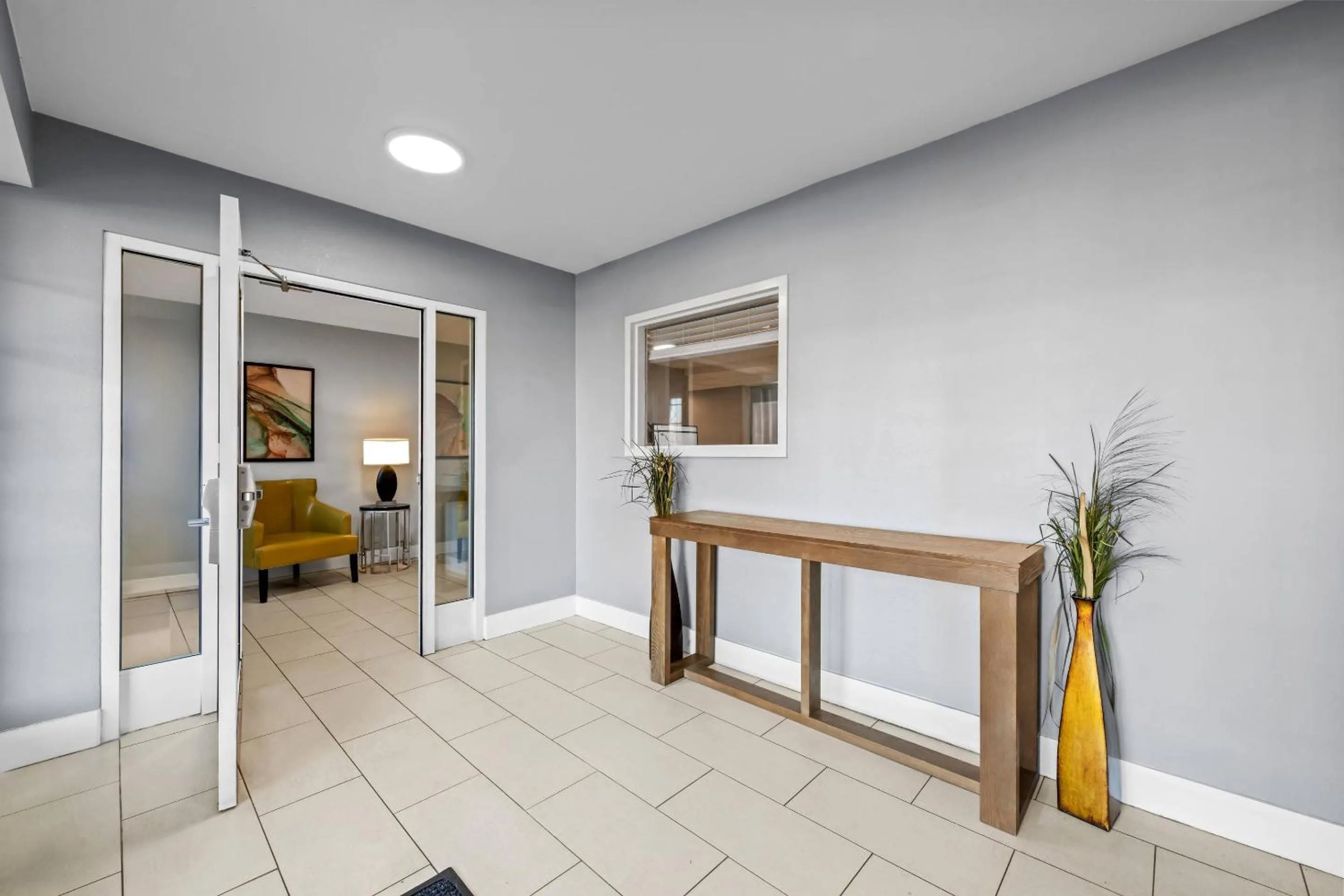 Lobby or reception in MainStay Suites Greensboro