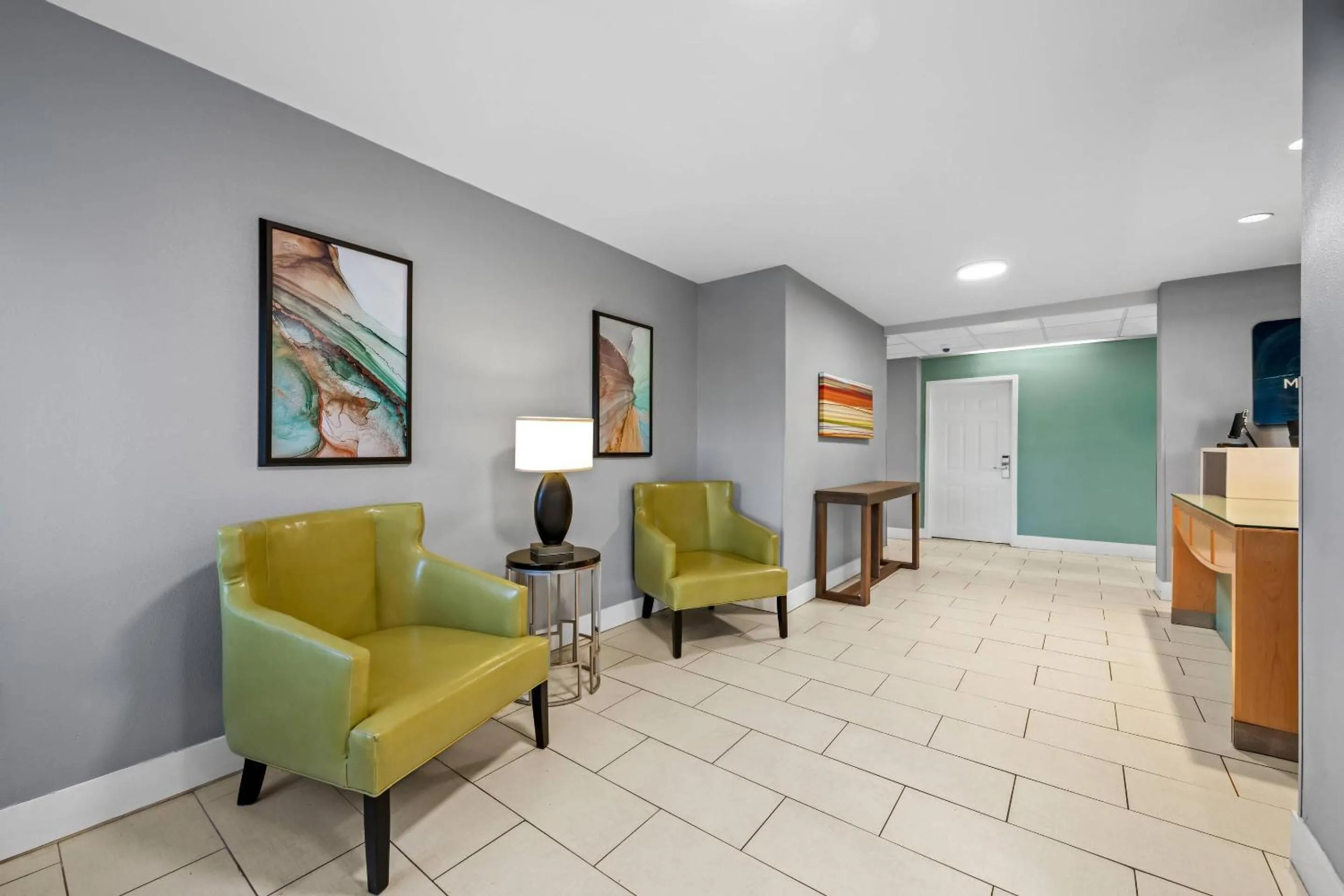 Lobby or reception in MainStay Suites Greensboro