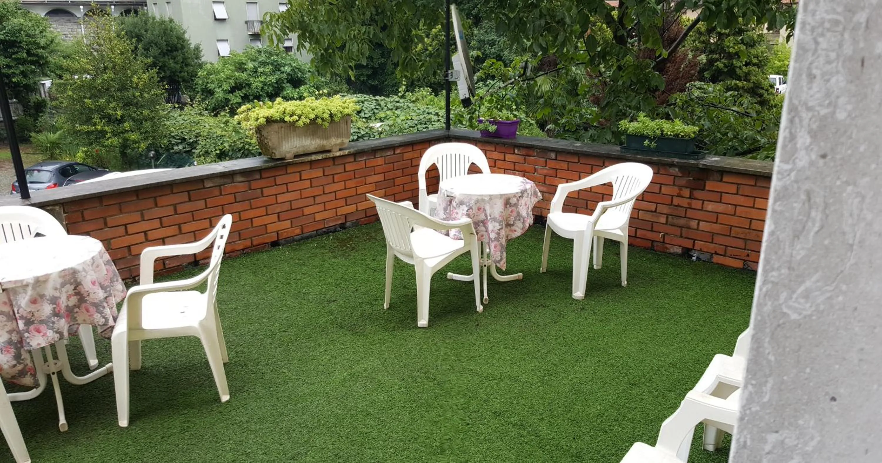 Balcony/Terrace in Hotel San Marco BB