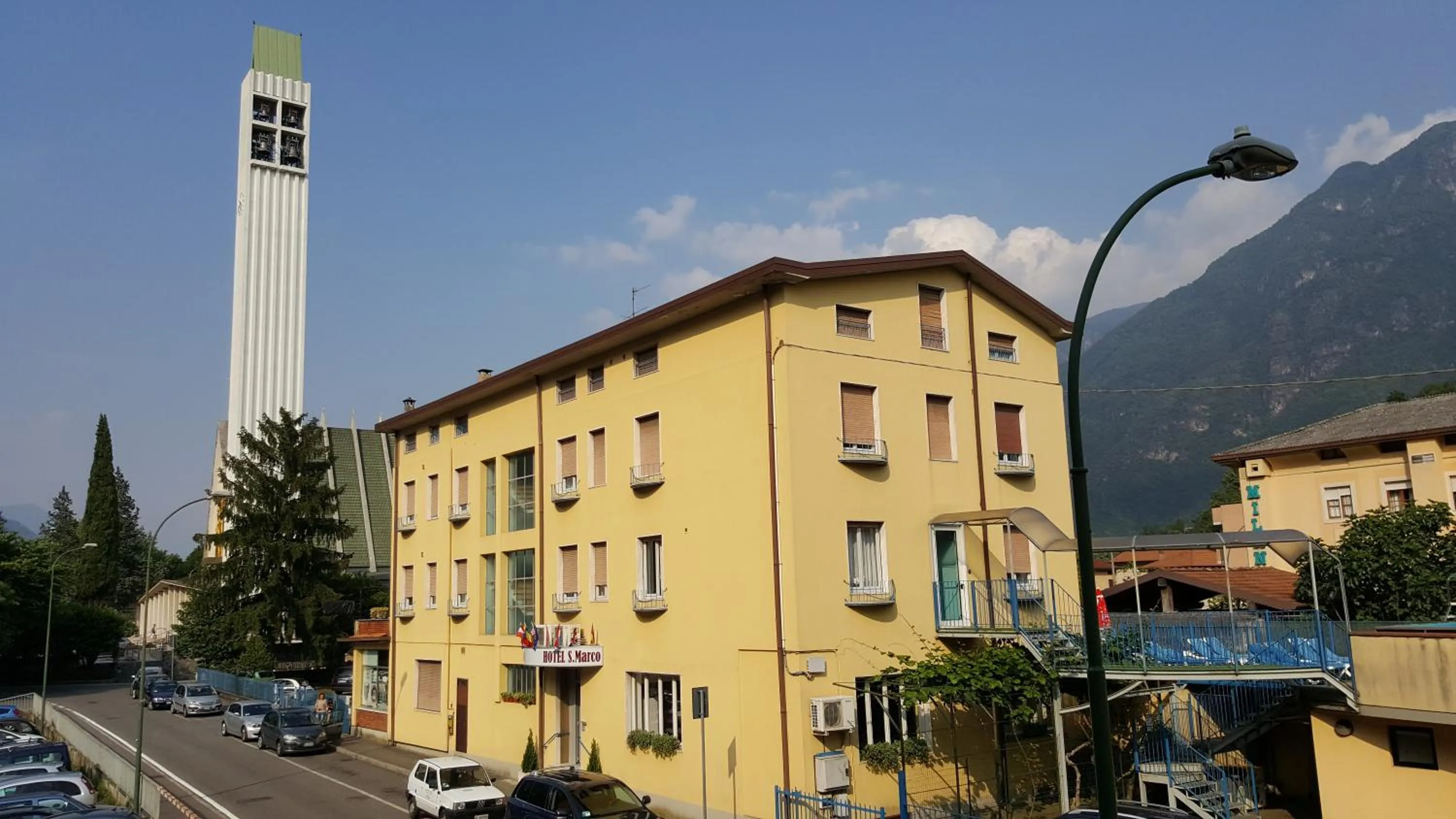 Property building in Hotel San Marco BB