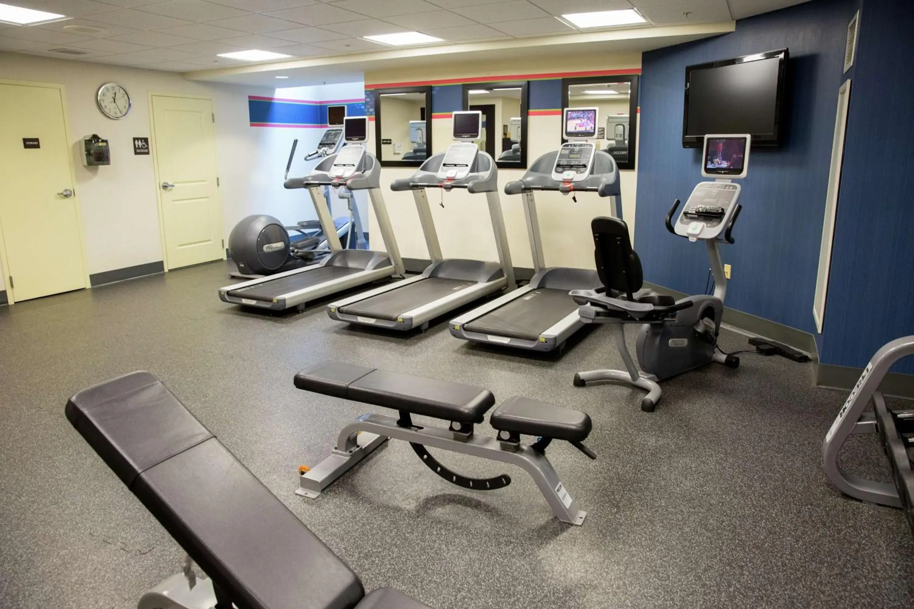 Fitness centre/facilities in Hampton Inn & Suites Providence Downtown Fitness centre/facilities in Hampton Inn & Suites Providence Downtown