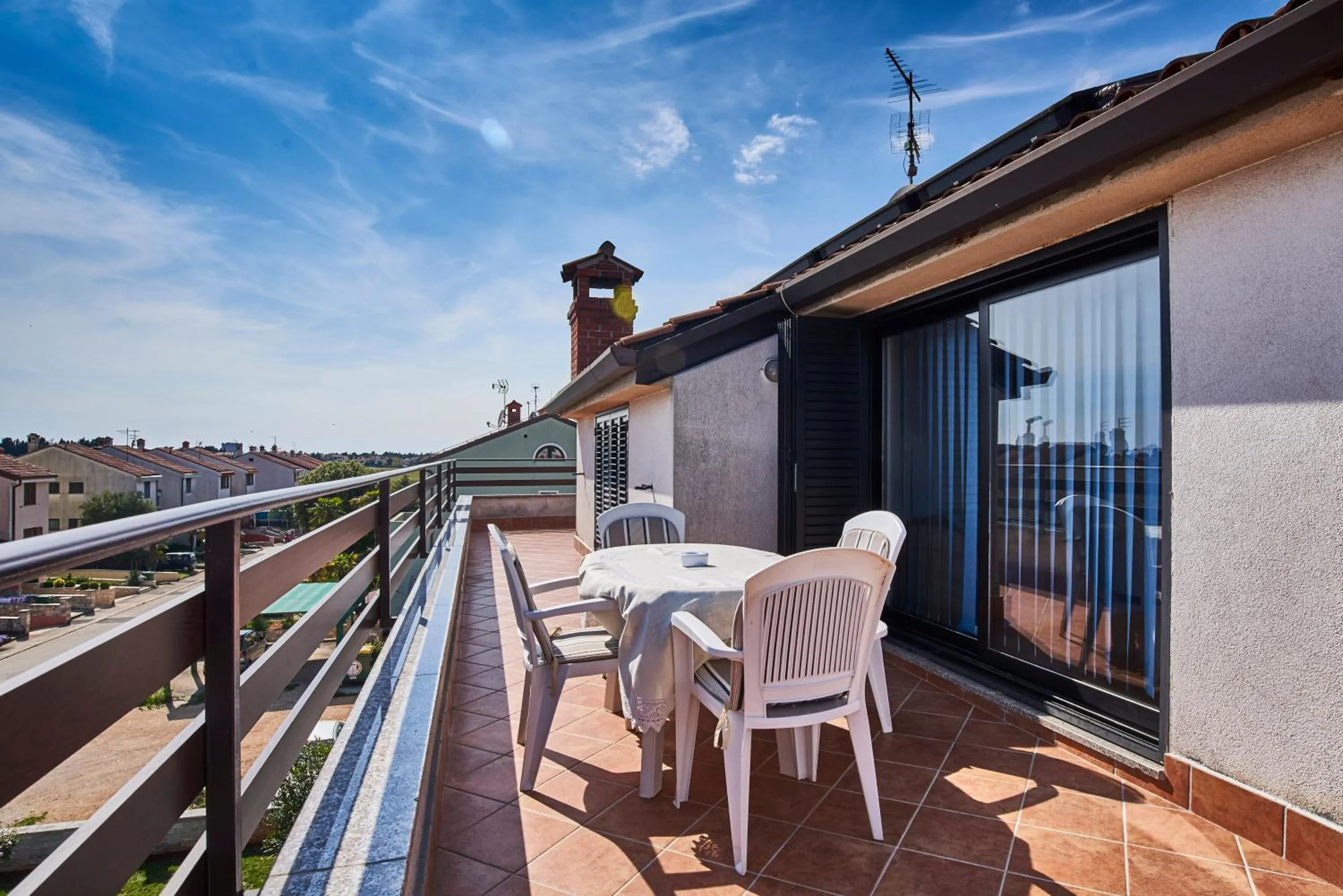 Balcony/Terrace in Lovely roses