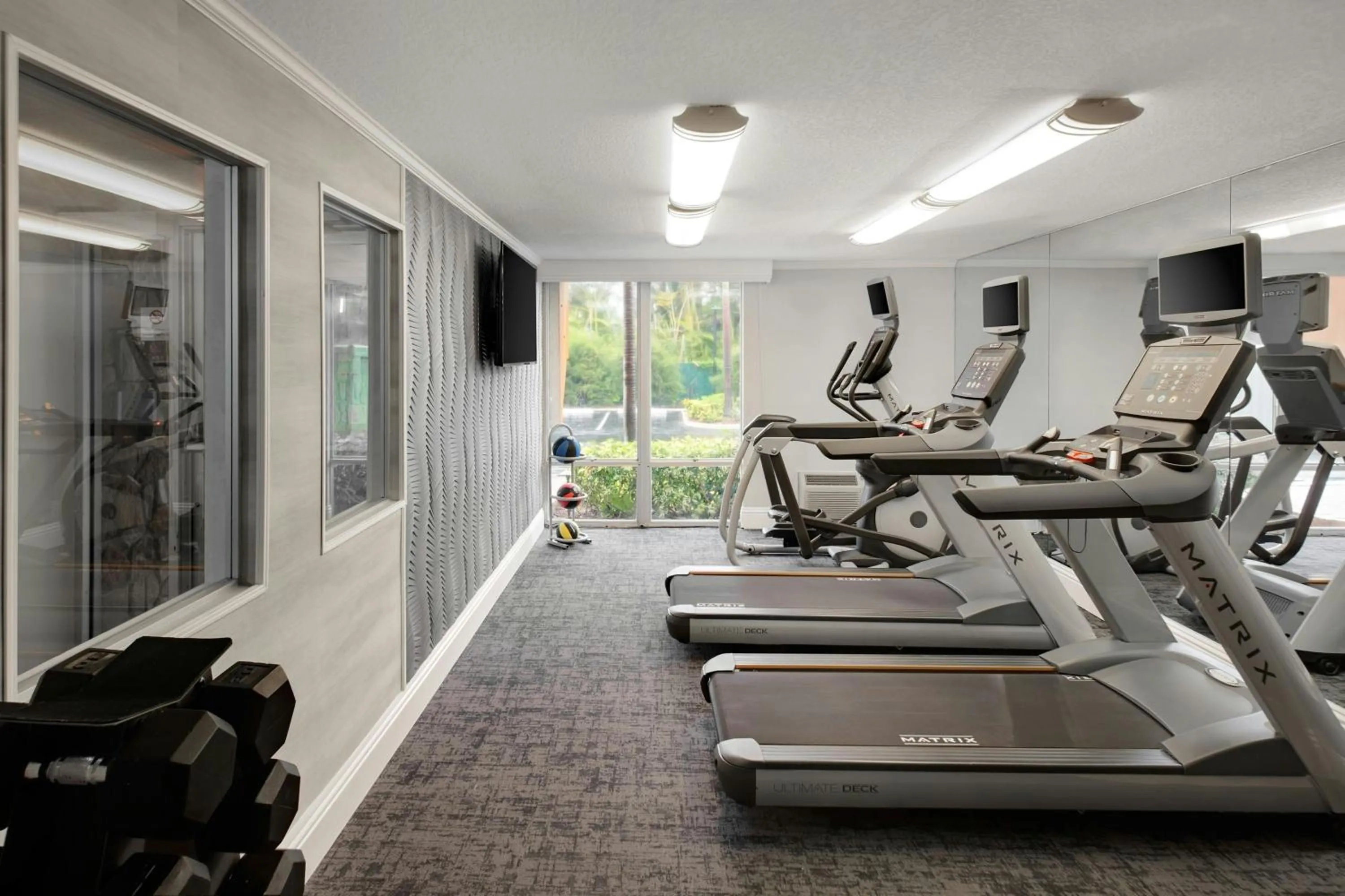 Fitness centre/facilities in Fairfield Inn and Suites by Marriott Palm Beach