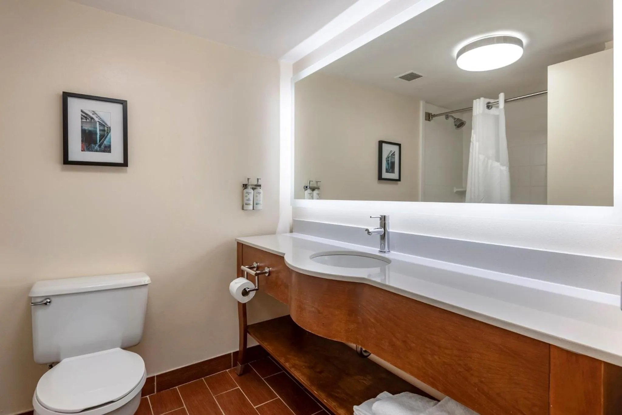 Bathroom in Holiday Inn Bangor by IHG