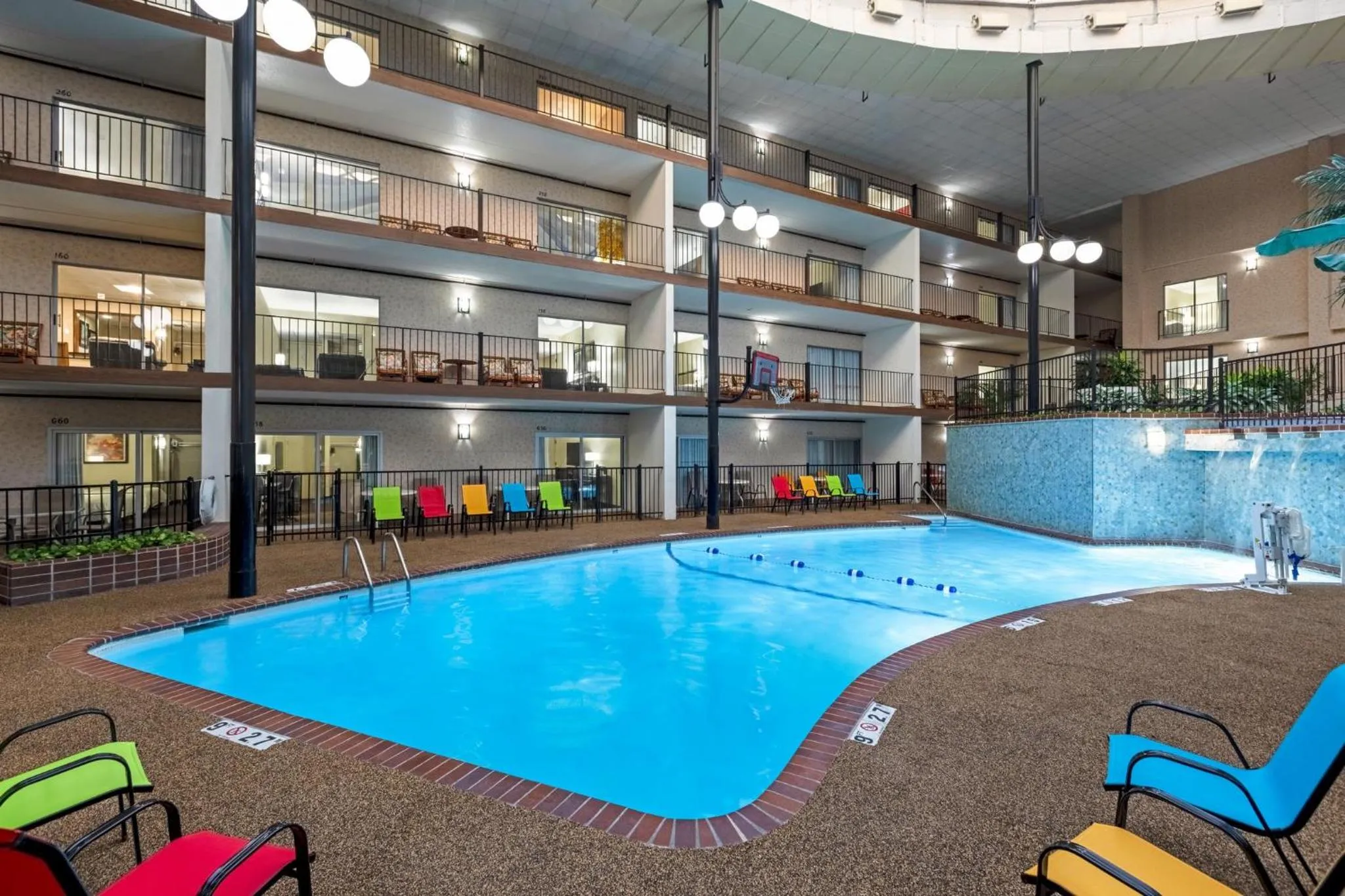 Swimming pool in Holiday Inn Des Moines-Airport Conf Center by IHG