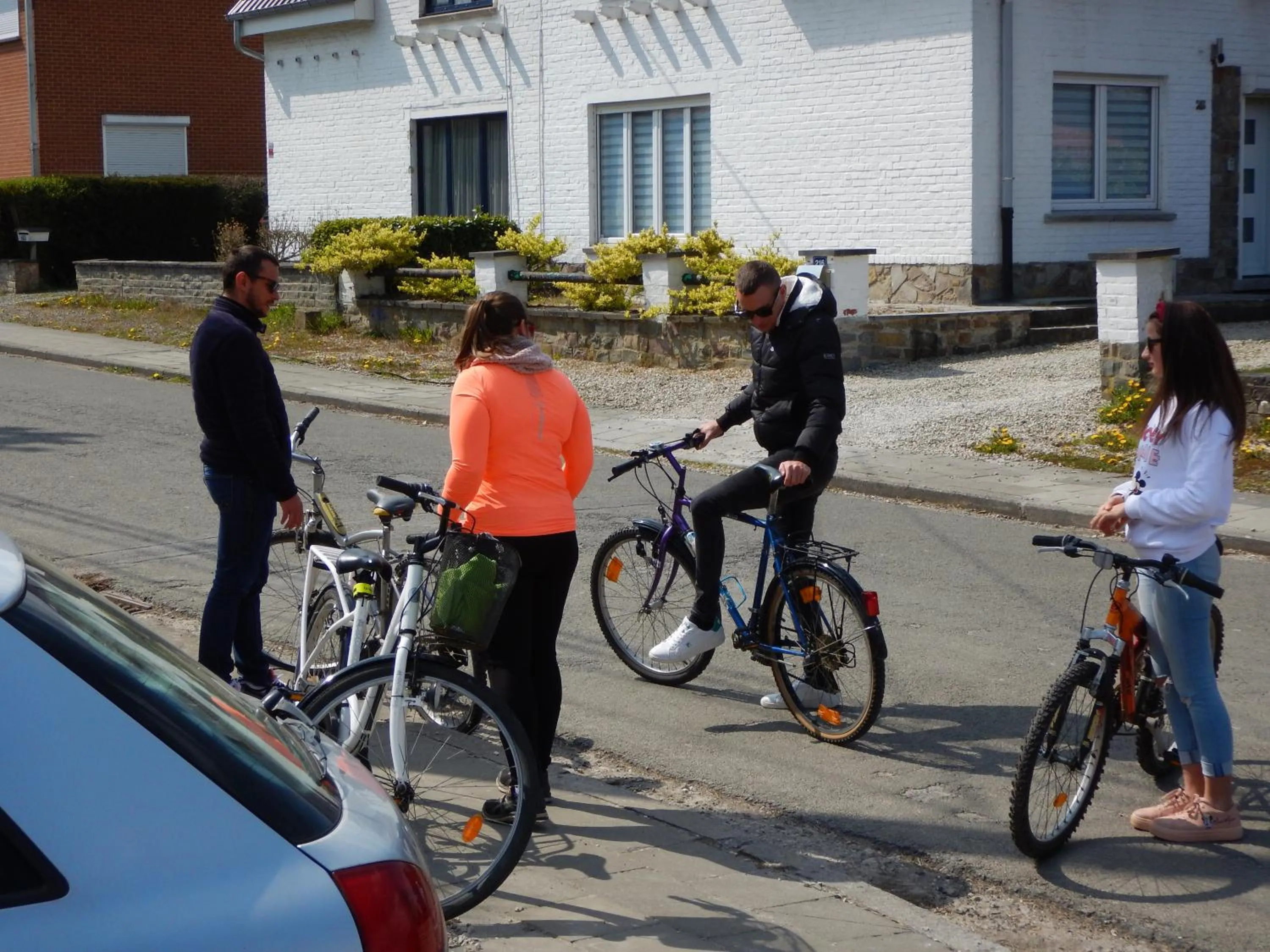 Cycling in La Chrysalide