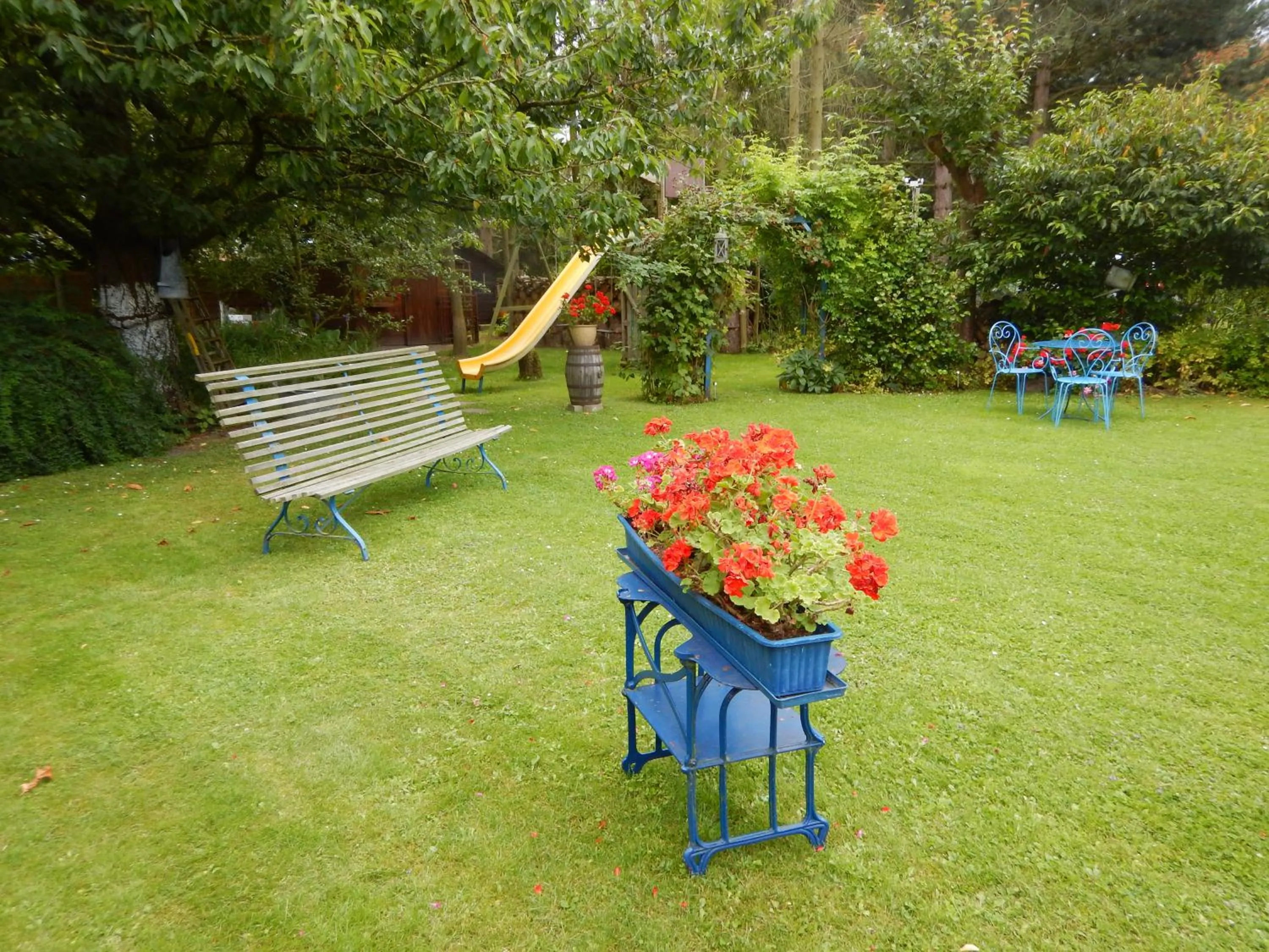 Garden in La Chrysalide