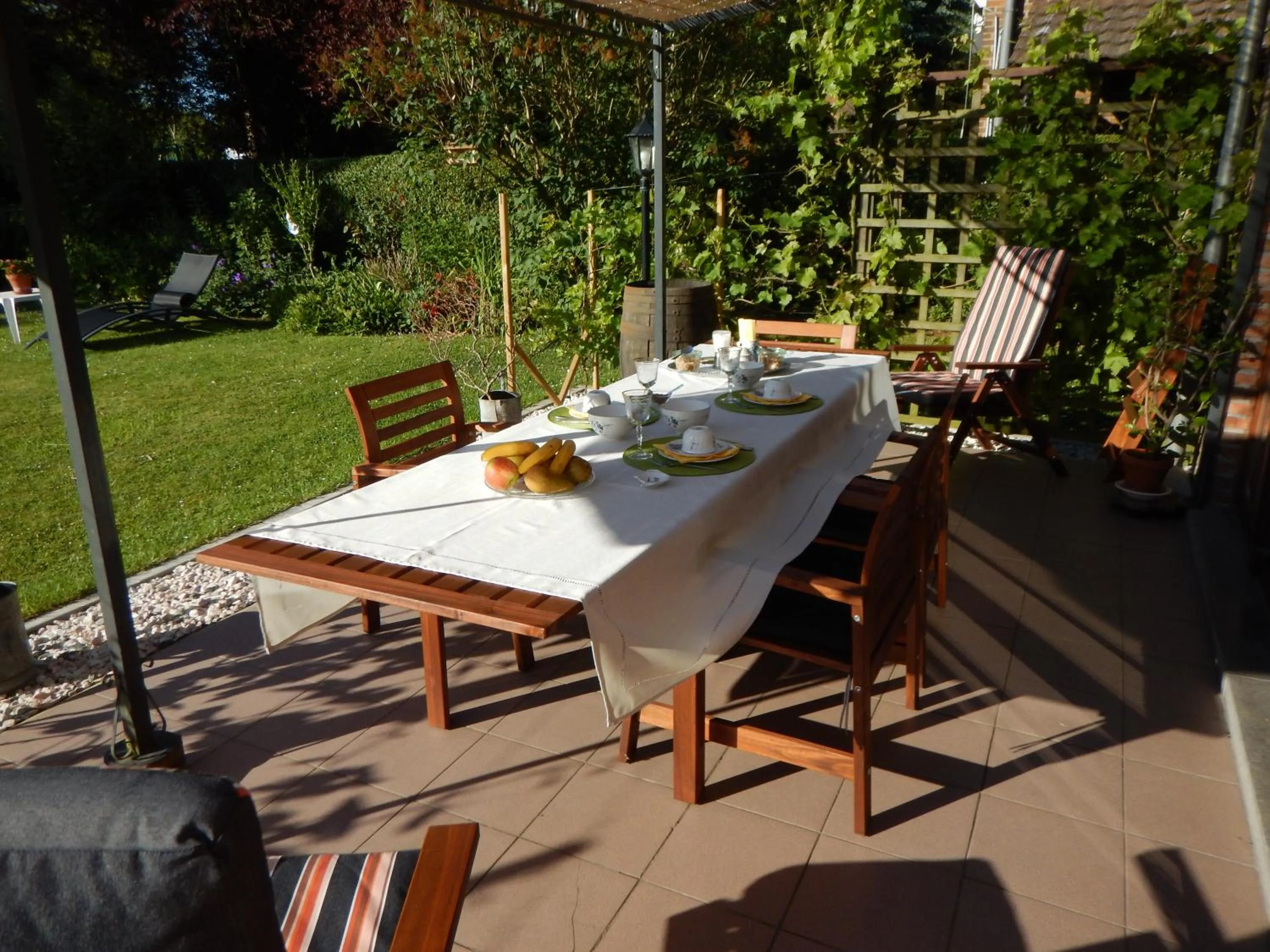 Patio in La Chrysalide