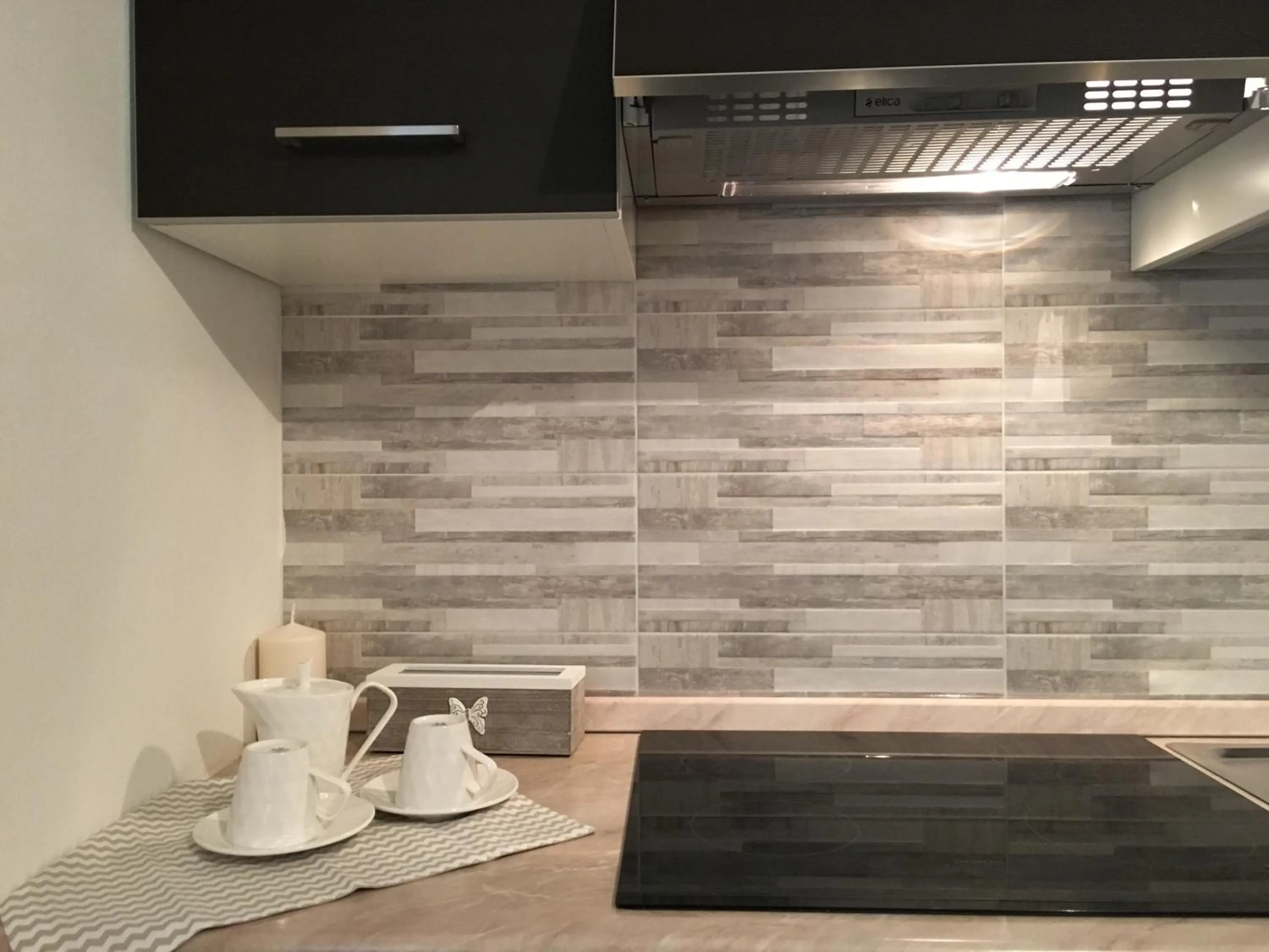 Kitchen or kitchenette in B&B and Apartments Armando Diaz