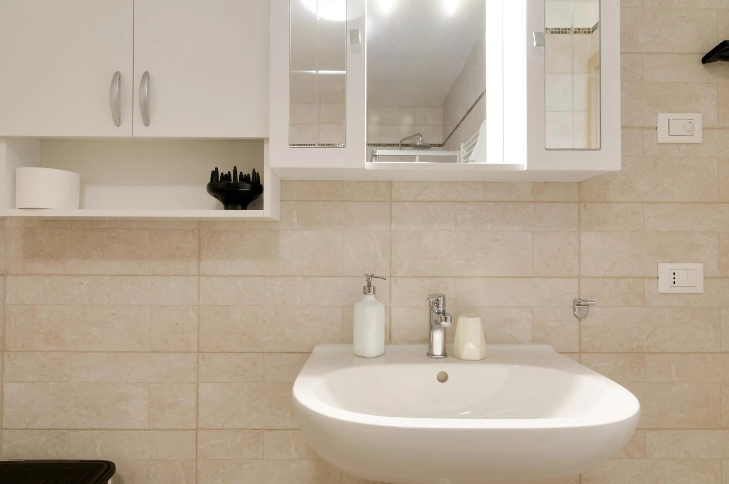 Bathroom in B&B and Apartments Armando Diaz