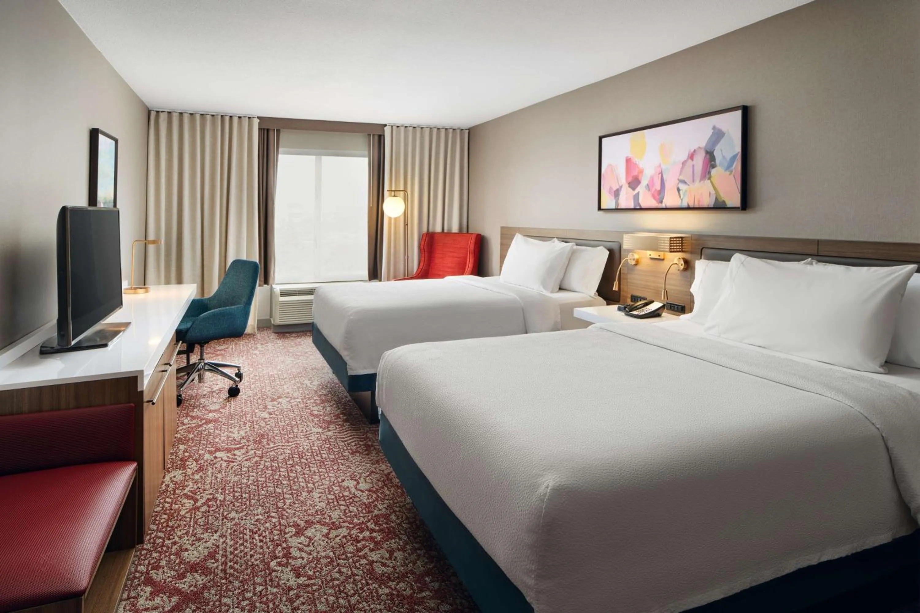 Bed in Hilton Garden Inn Schaumburg