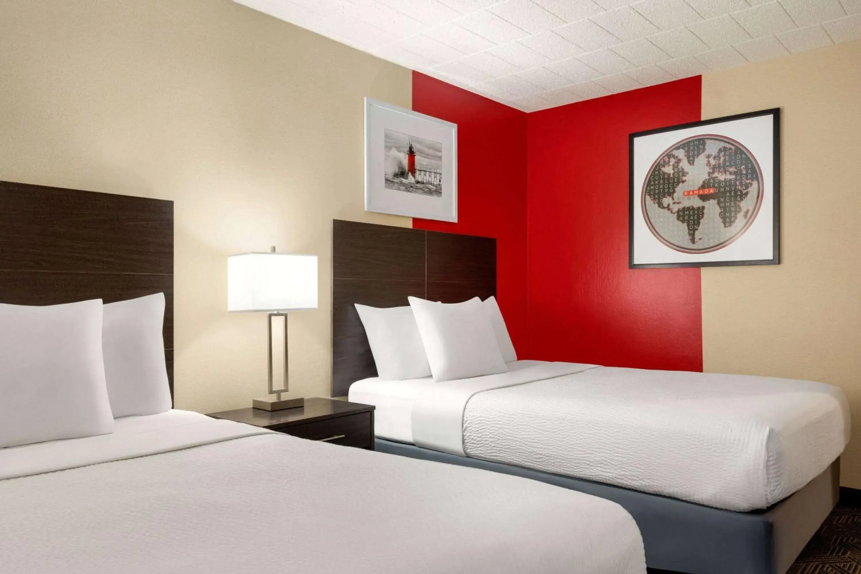 Photo of the whole room, Bed in Ramada by Wyndham Alpena Photo of the whole room, Bed in Ramada by Wyndham Alpena