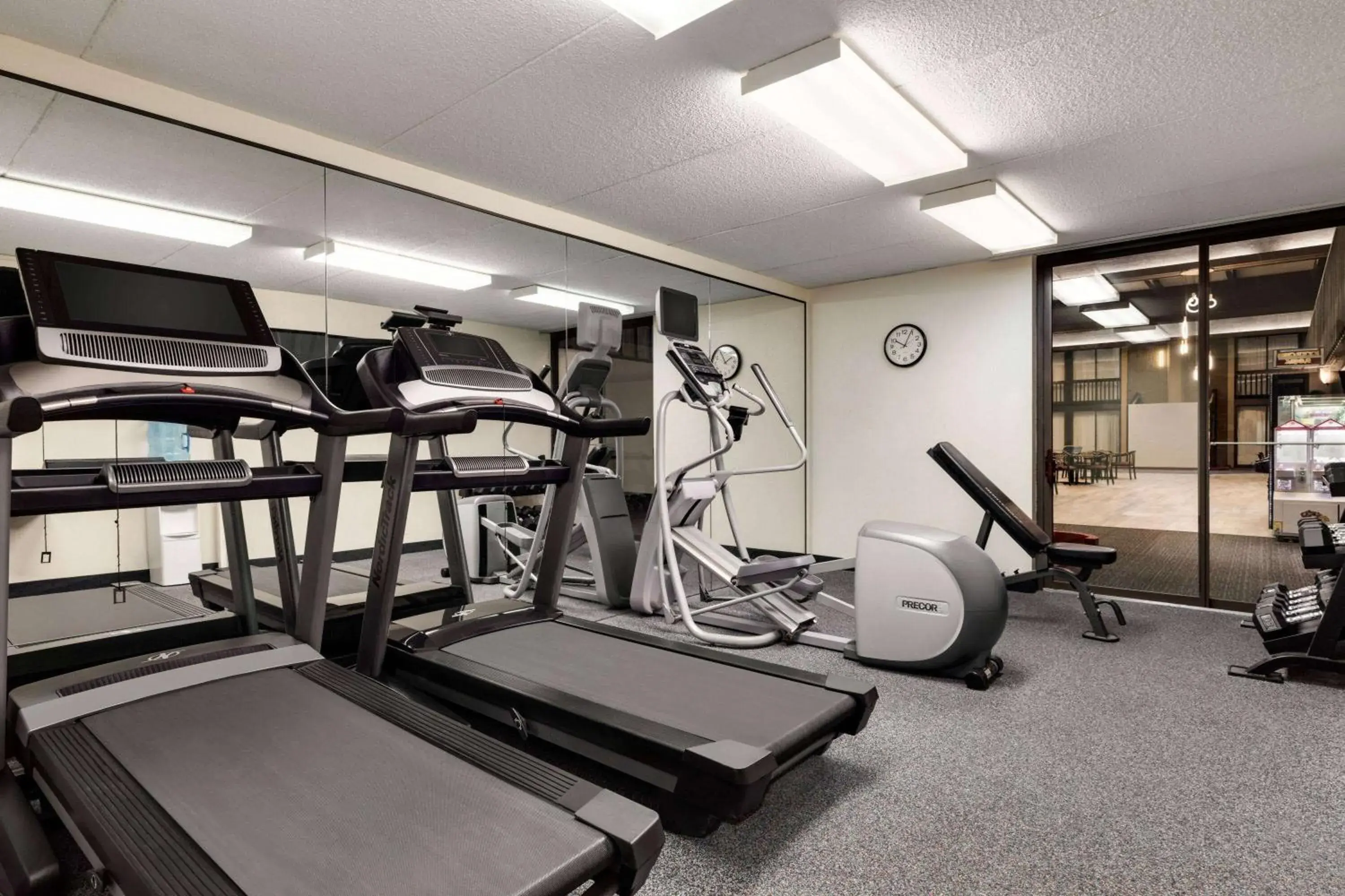 Fitness centre/facilities in Ramada by Wyndham Alpena Fitness centre/facilities in Ramada by Wyndham Alpena