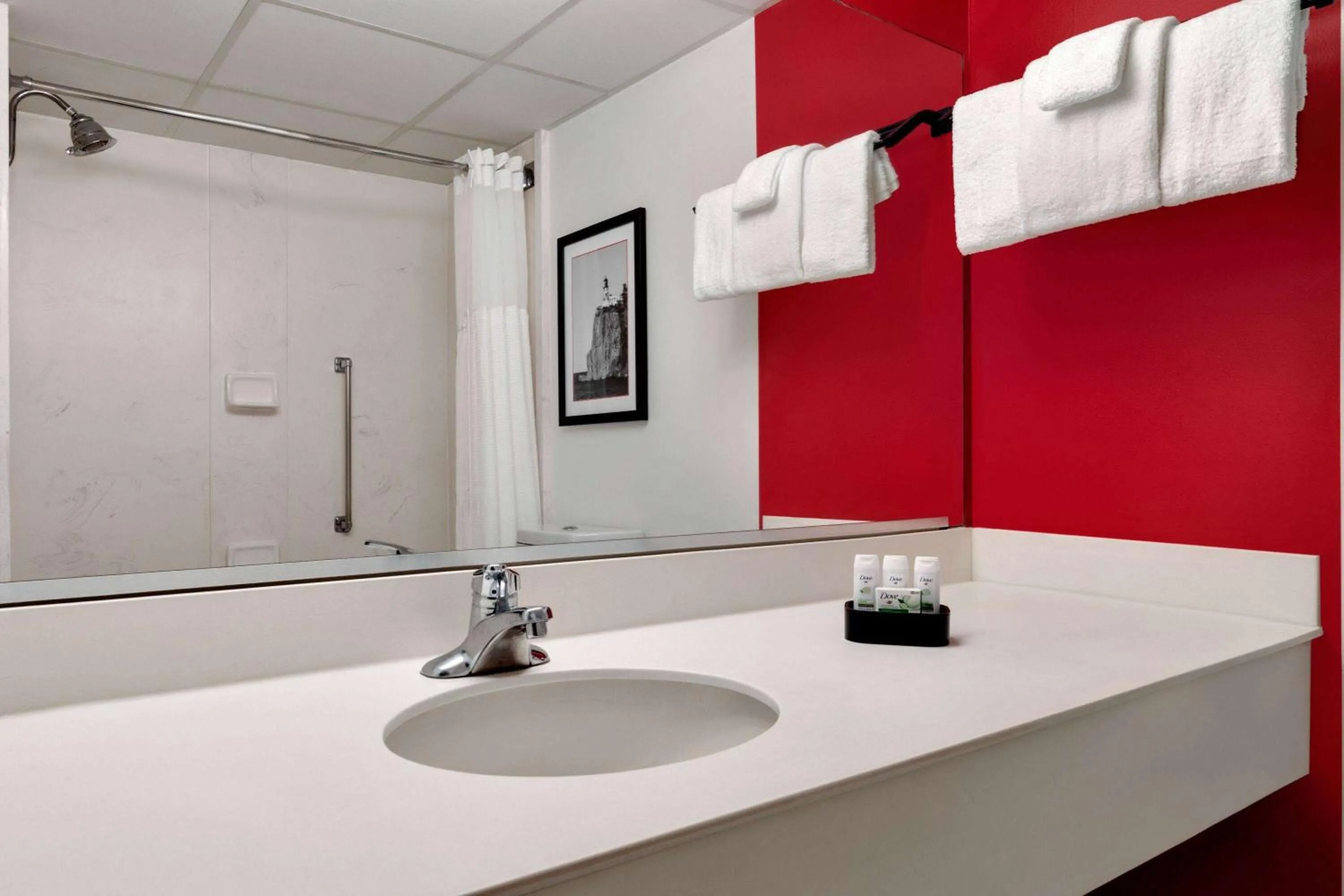 Bathroom in Ramada by Wyndham Alpena