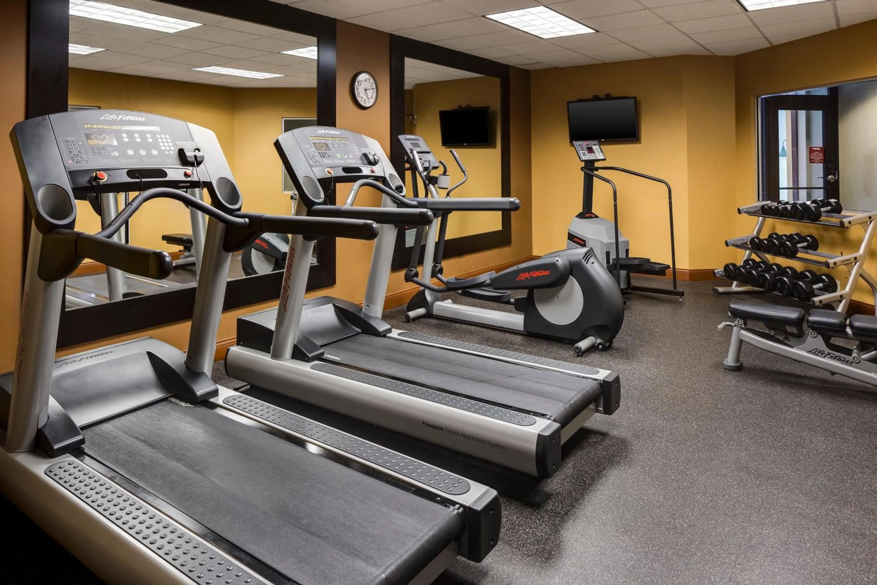 Fitness centre/facilities in Holiday Inn Hotel & Suites Des Moines-Northwest by IHG