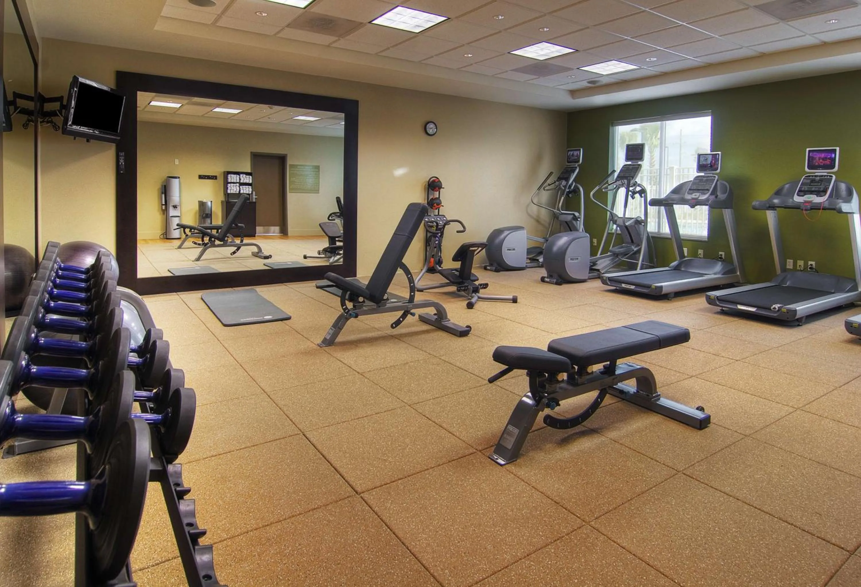 Fitness centre/facilities in Hilton Garden Inn Houston-Pearland