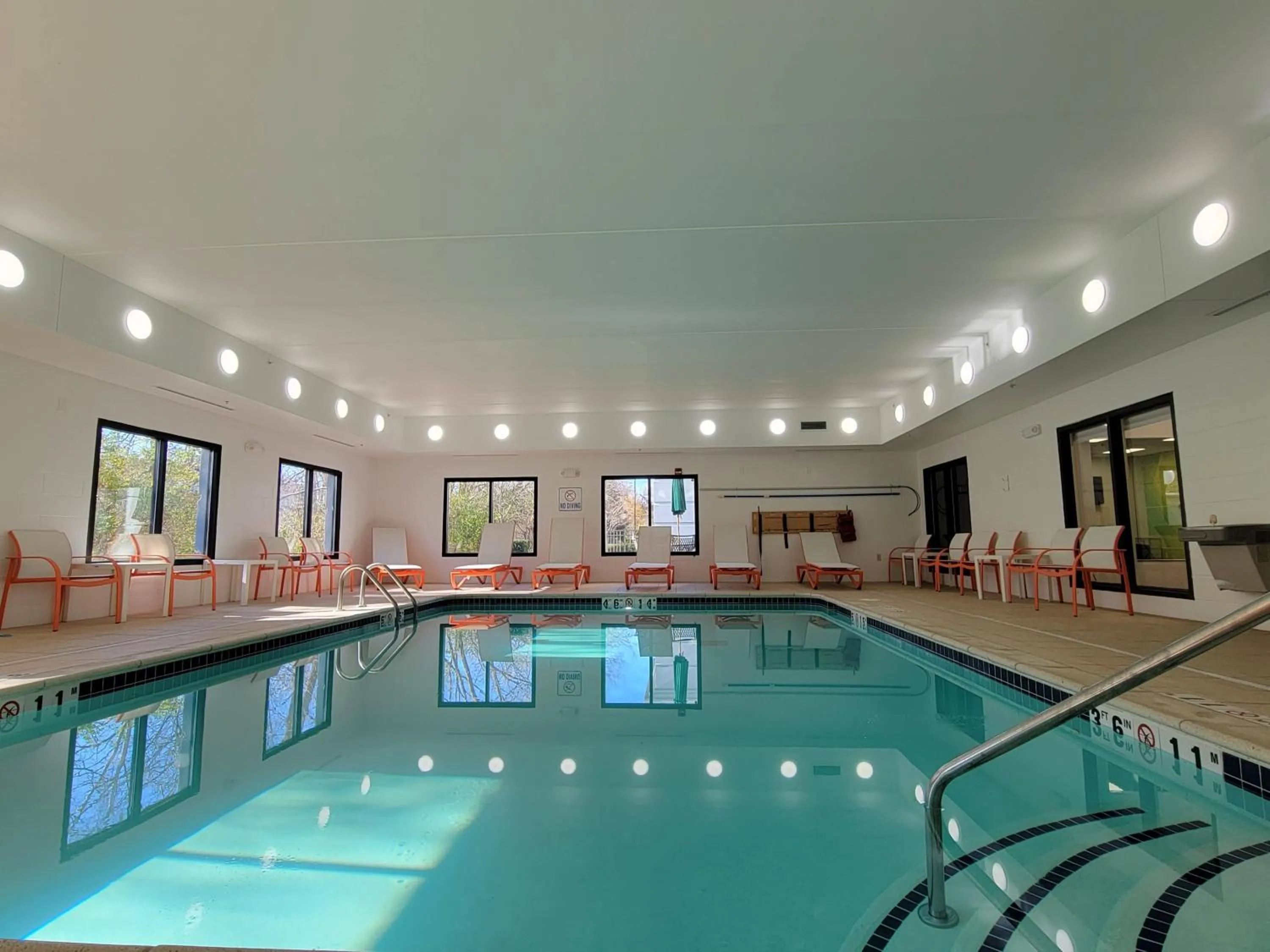 Swimming pool in Holiday Inn Hotel & Suites Ann Arbor University of Michigan Area by IHG