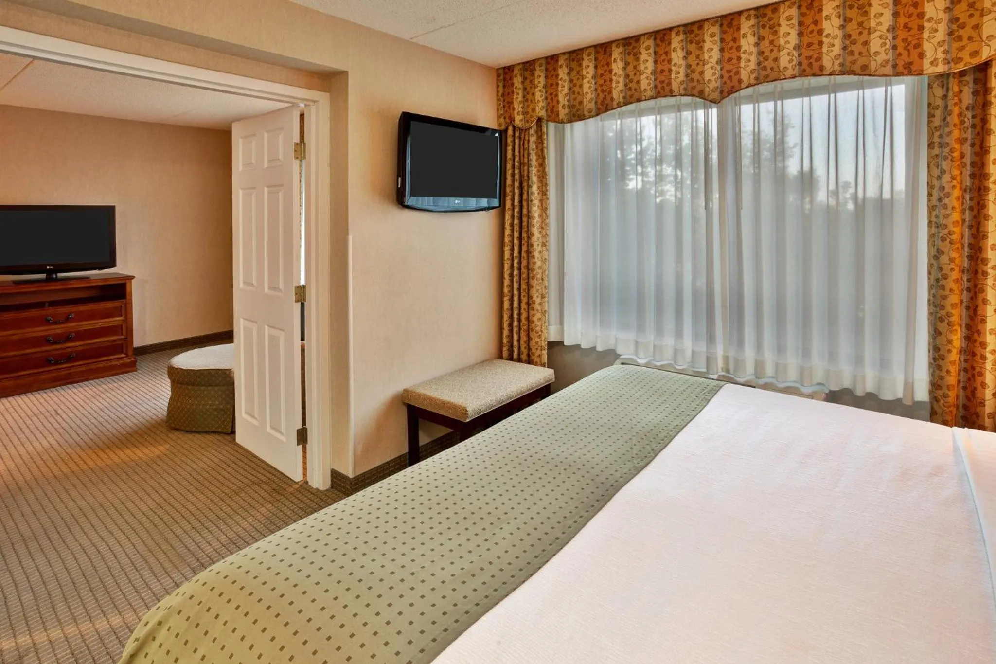 Photo of the whole room, Bed in Holiday Inn Hotel & Suites Ann Arbor University of Michigan Area by IHG