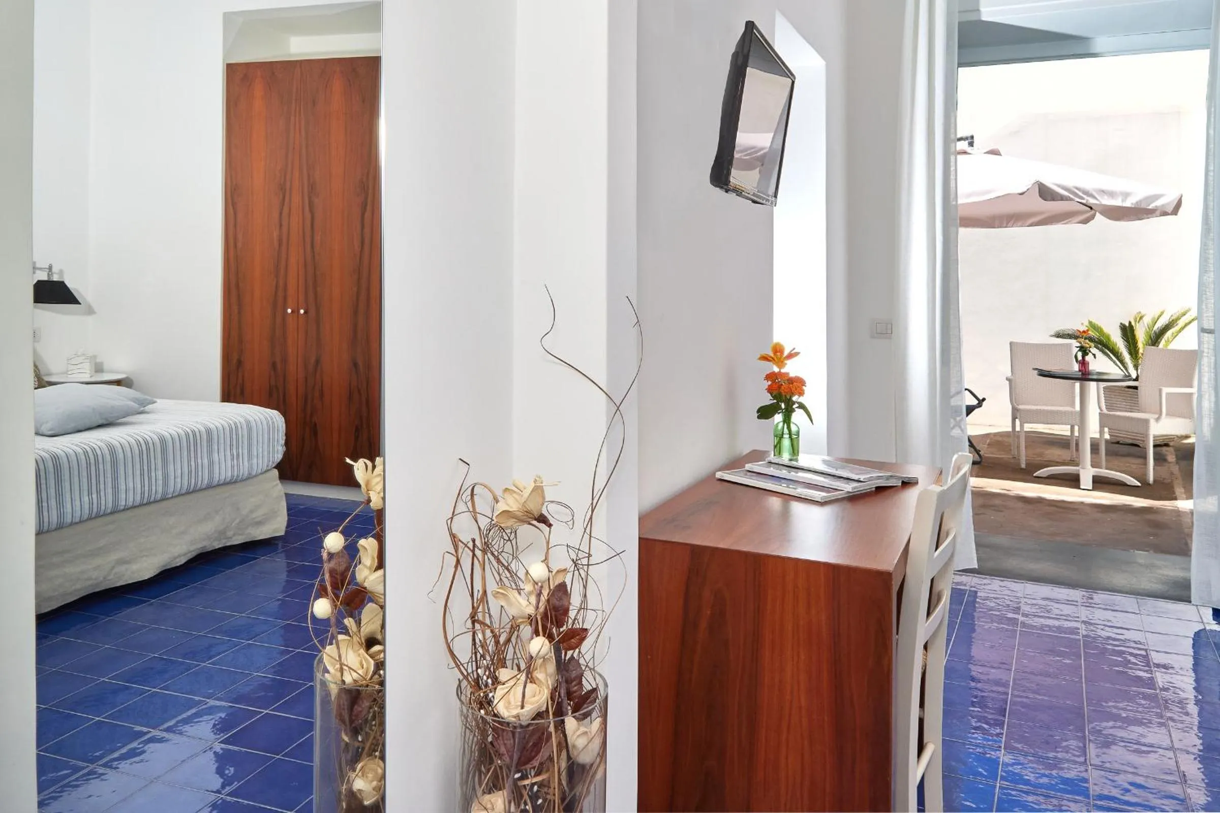 Patio in Hotel Victoria Place