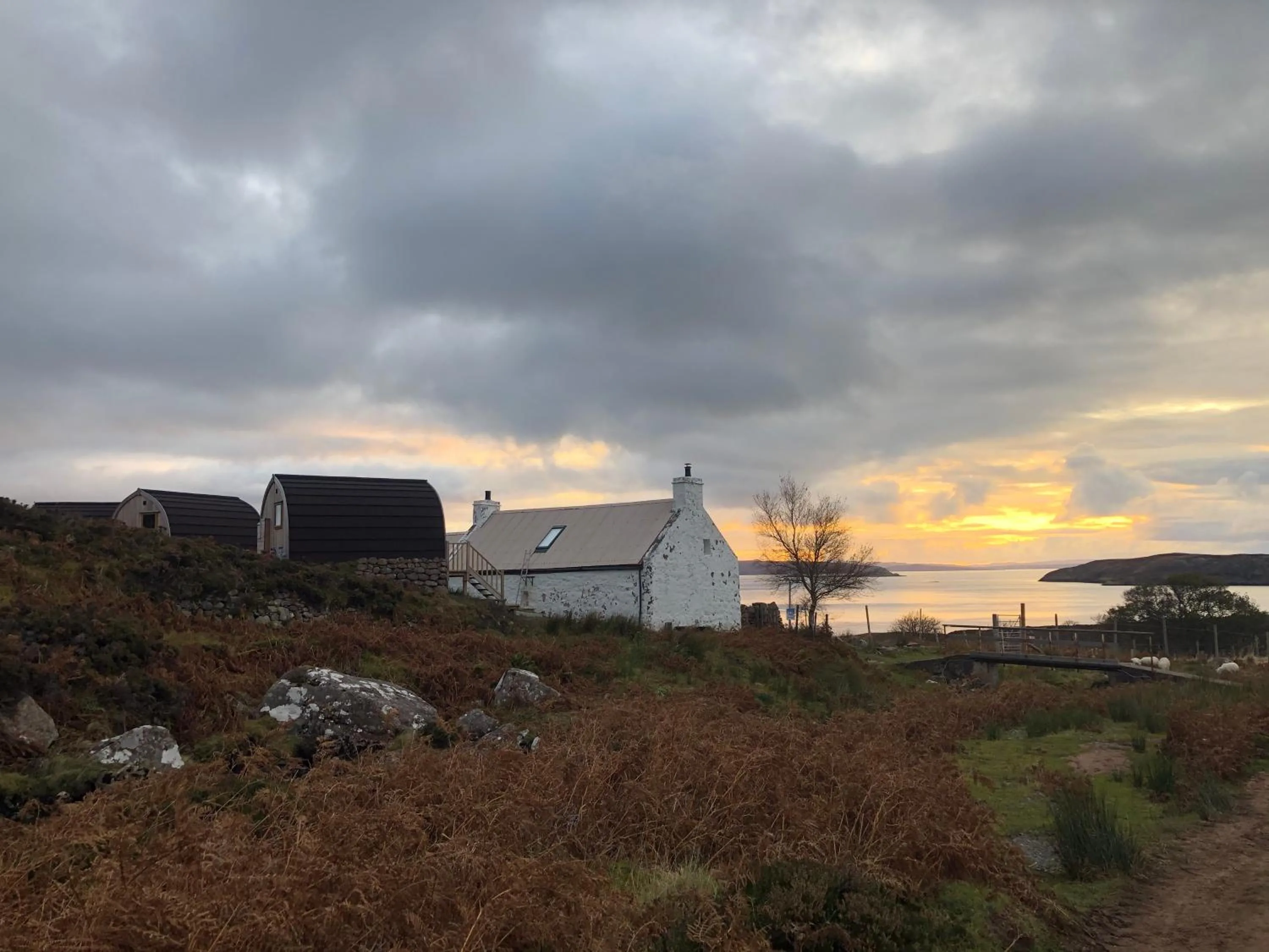 Natural landscape in Acheninver Hostel