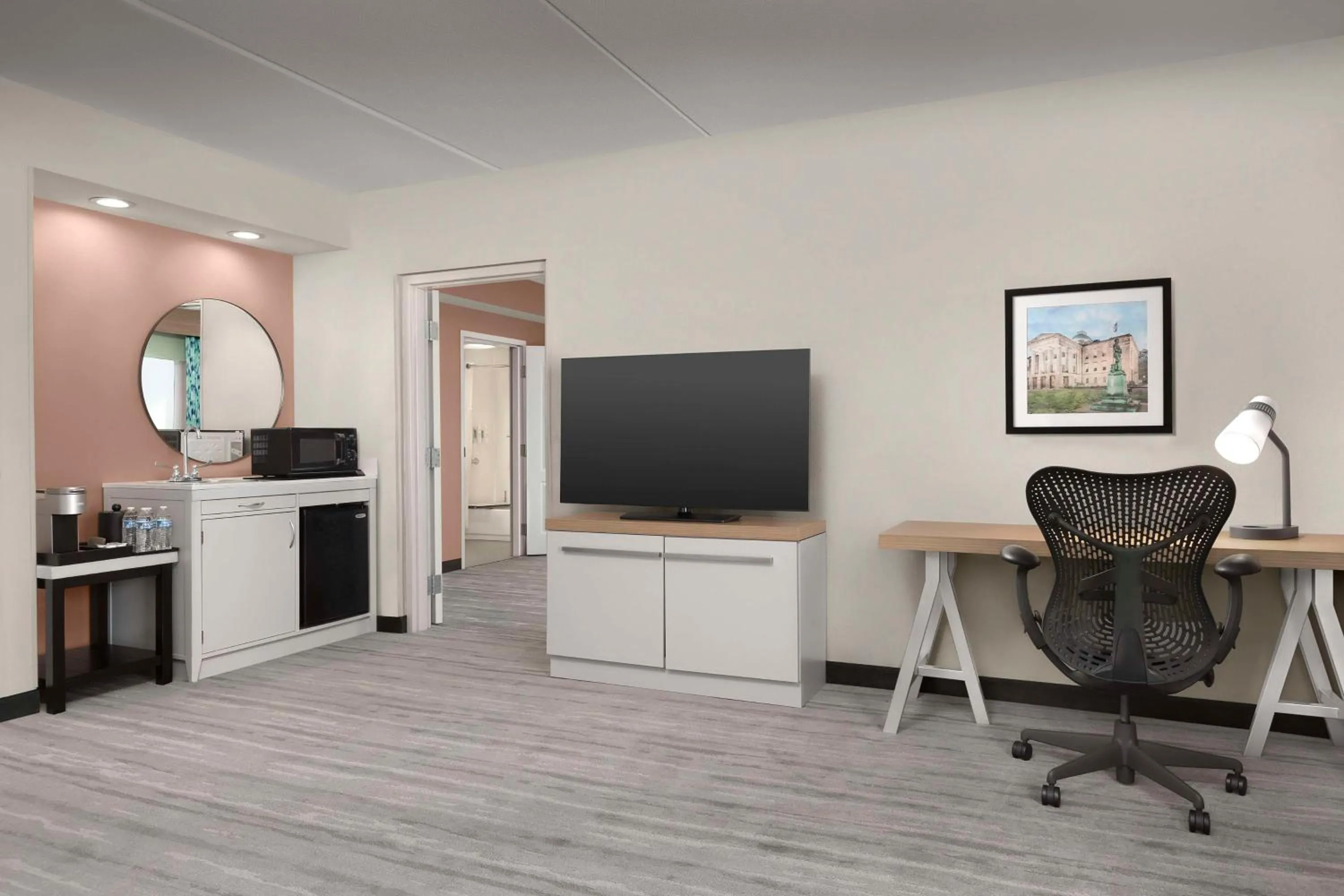 Photo of the whole room in Hilton Garden Inn Raleigh Capital Blvd I-540