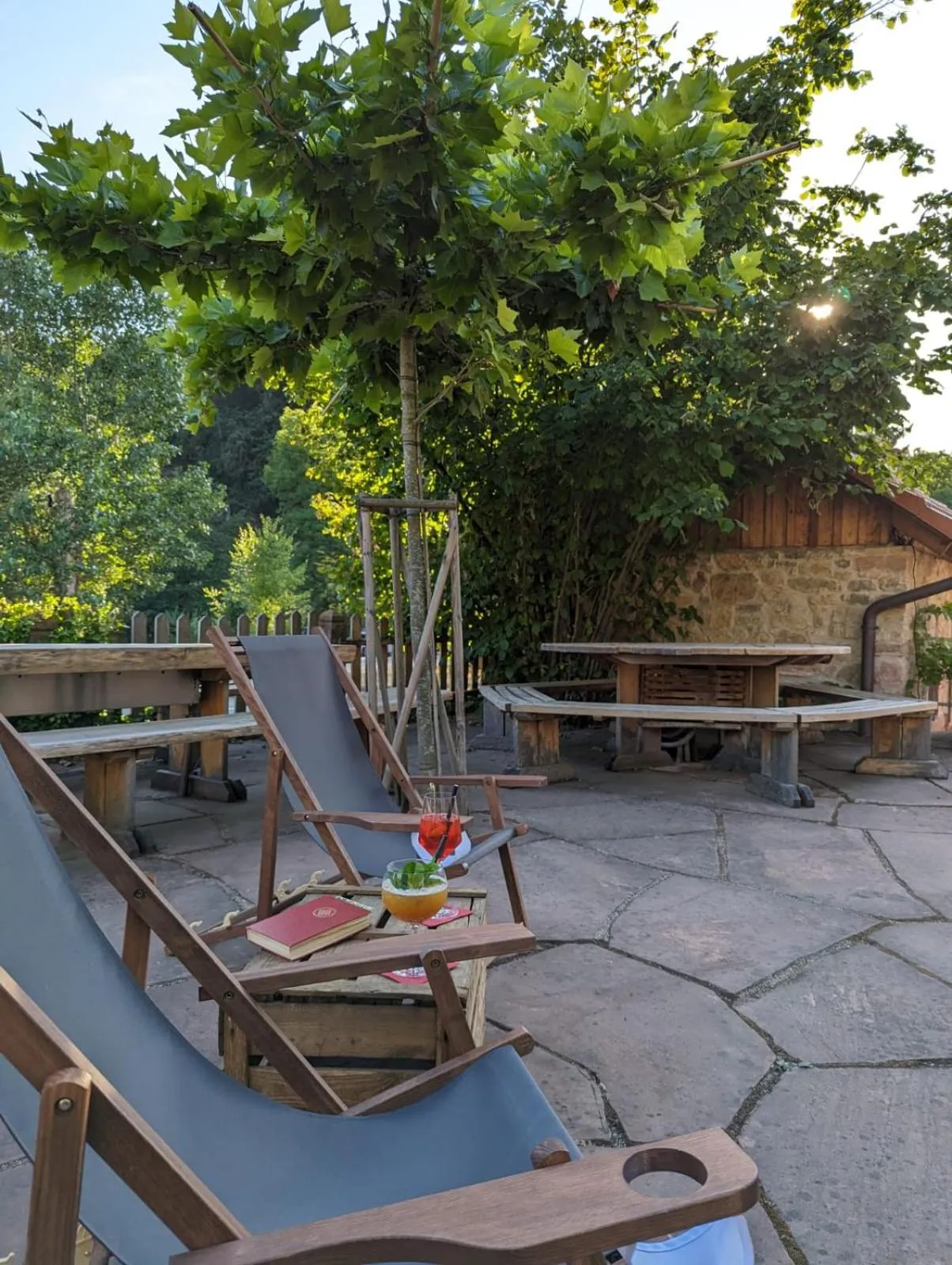 Balcony/Terrace in Landhotel Lammershof